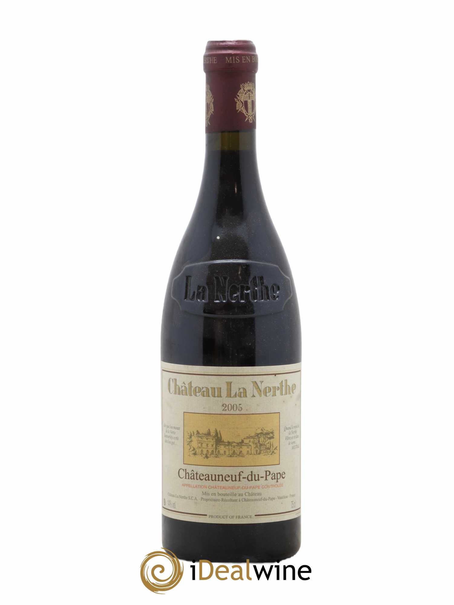 Châteauneuf-du-Pape Château la Nerthe Famille Richard 2005 - Lot de 1 bouteille - 0
