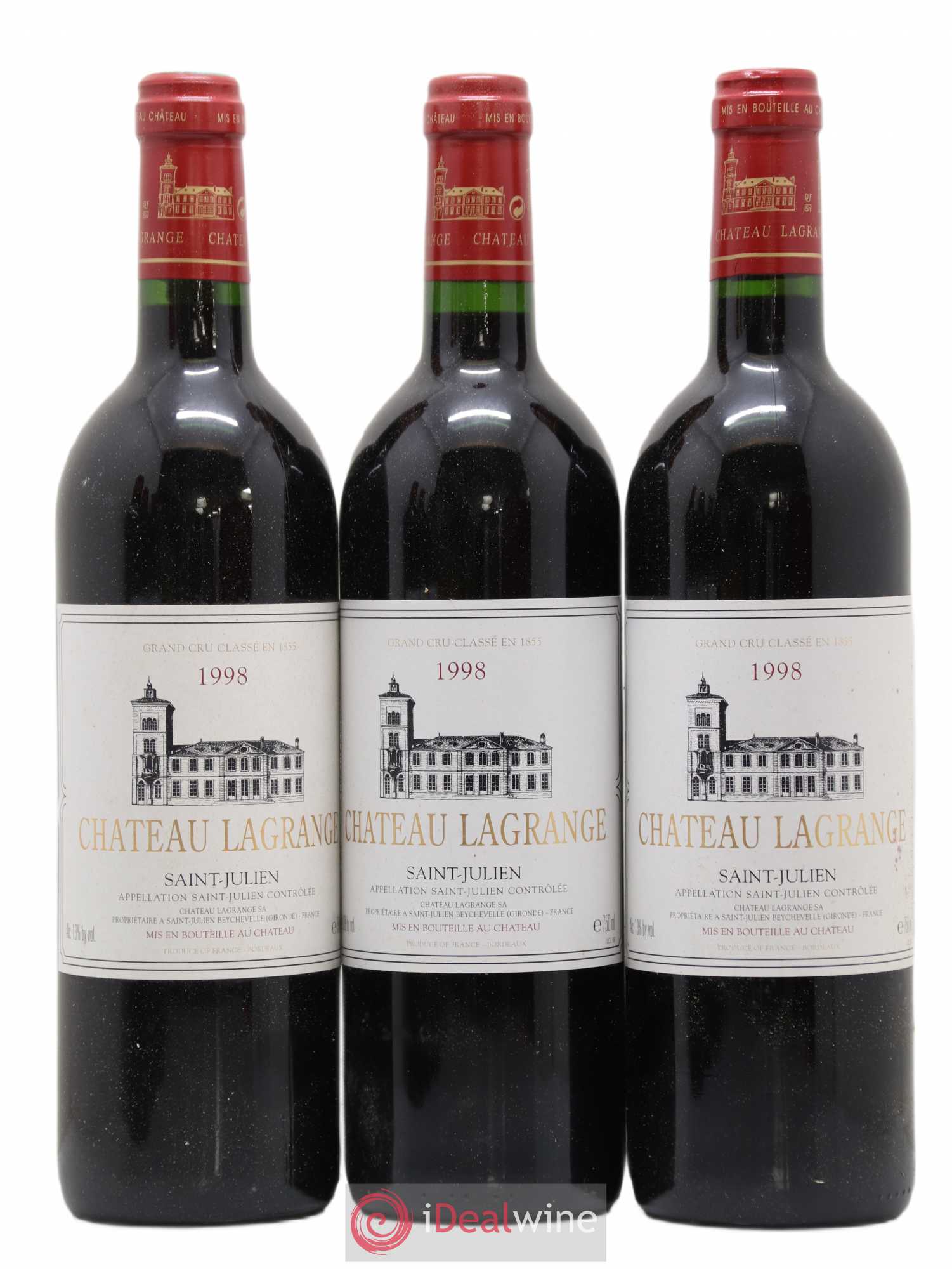 Château Lagrange 3ème Grand Cru Classé 1998 - Lot de 6 bouteilles - 1