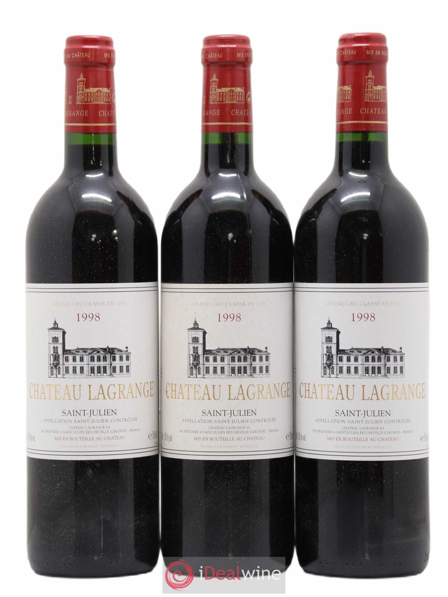Château Lagrange 3ème Grand Cru Classé 1998 - Lot de 6 bouteilles - 2