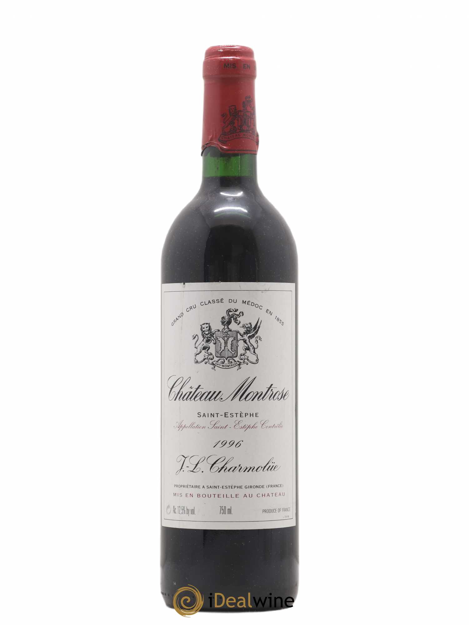 Château Montrose 2ème Grand Cru Classé 1996 - Lot de 1 bouteille - 0