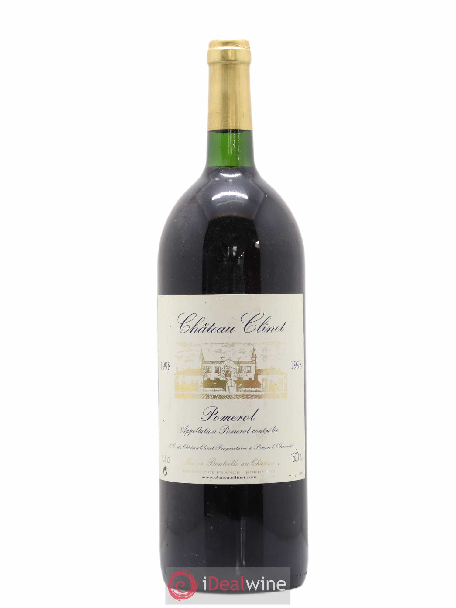 Château Clinet 1998 - Lot de 1 magnum - 0