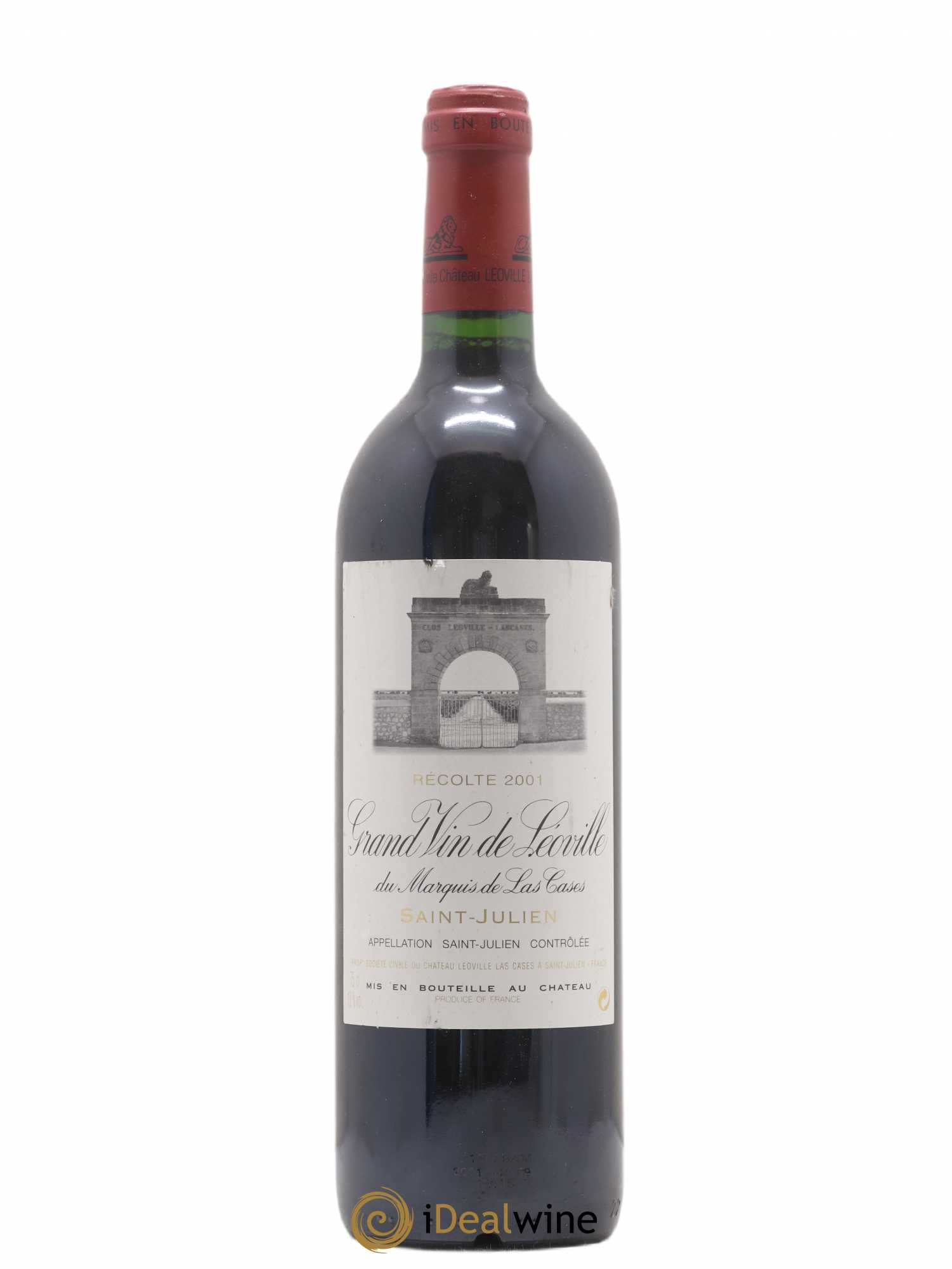 Château Léoville Las Cases 2ème Grand Cru Classé 2001 - Lot de 1 bouteille - 0
