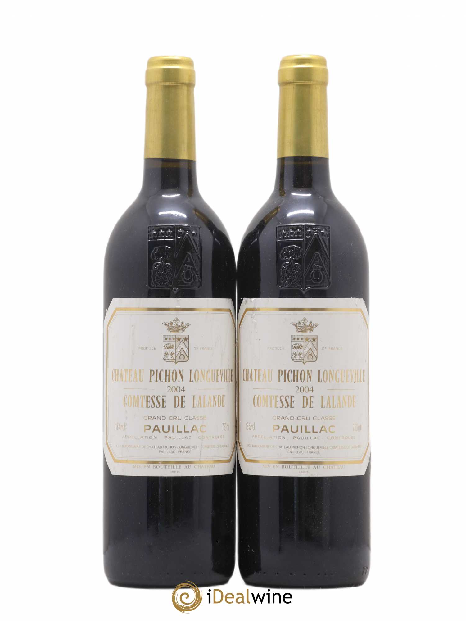 Château Pichon Longueville Comtesse de Lalande 2ème Grand Cru Classé 2004 - Lot de 2 bouteilles - 0