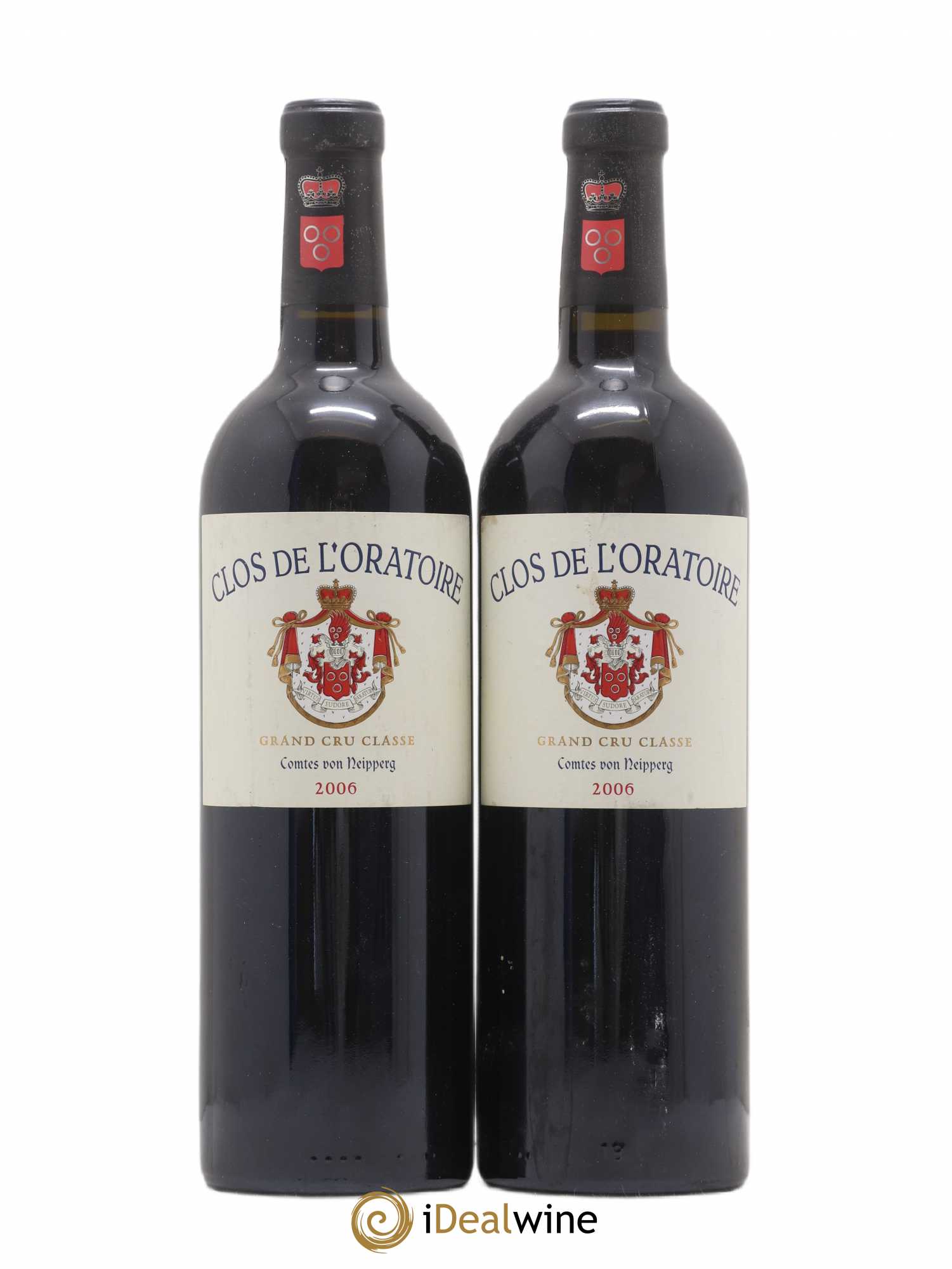 Clos de l'Oratoire Grand Cru Classé 2006 - Lot de 2 bouteilles - 0