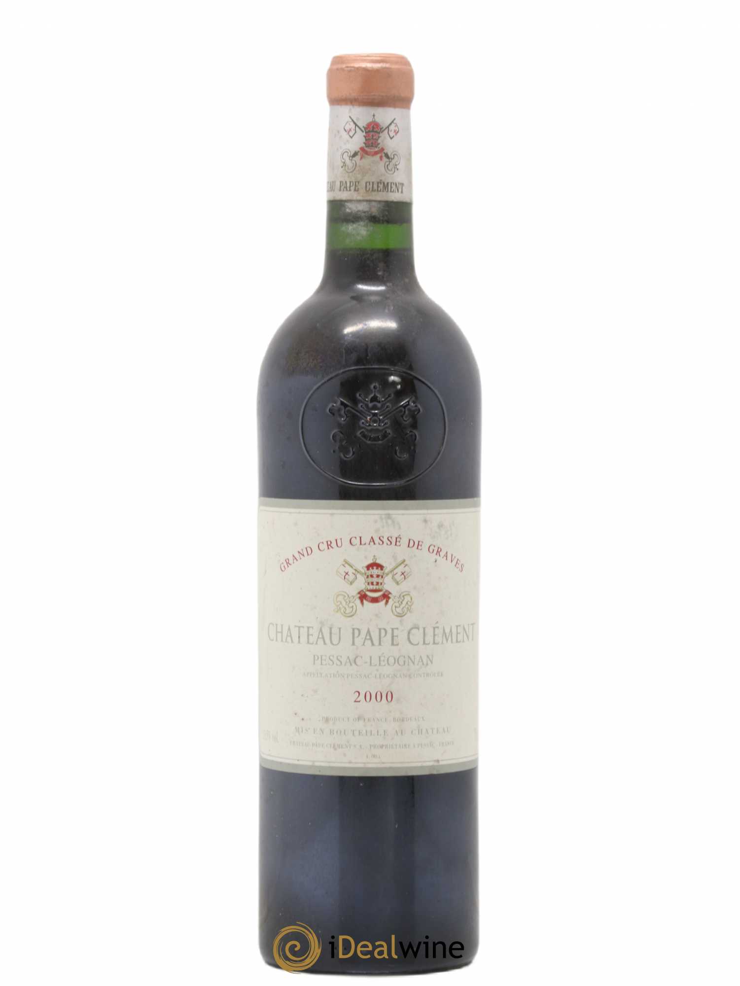 Château Pape Clément Cru Classé de Graves 2000 - Lot de 1 bouteille - 0