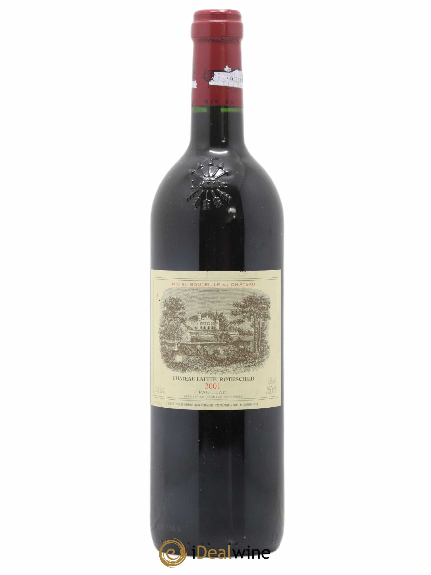 Château Lafite Rothschild 1er Grand Cru Classé 2001 - Lot de 1 bouteille - 0