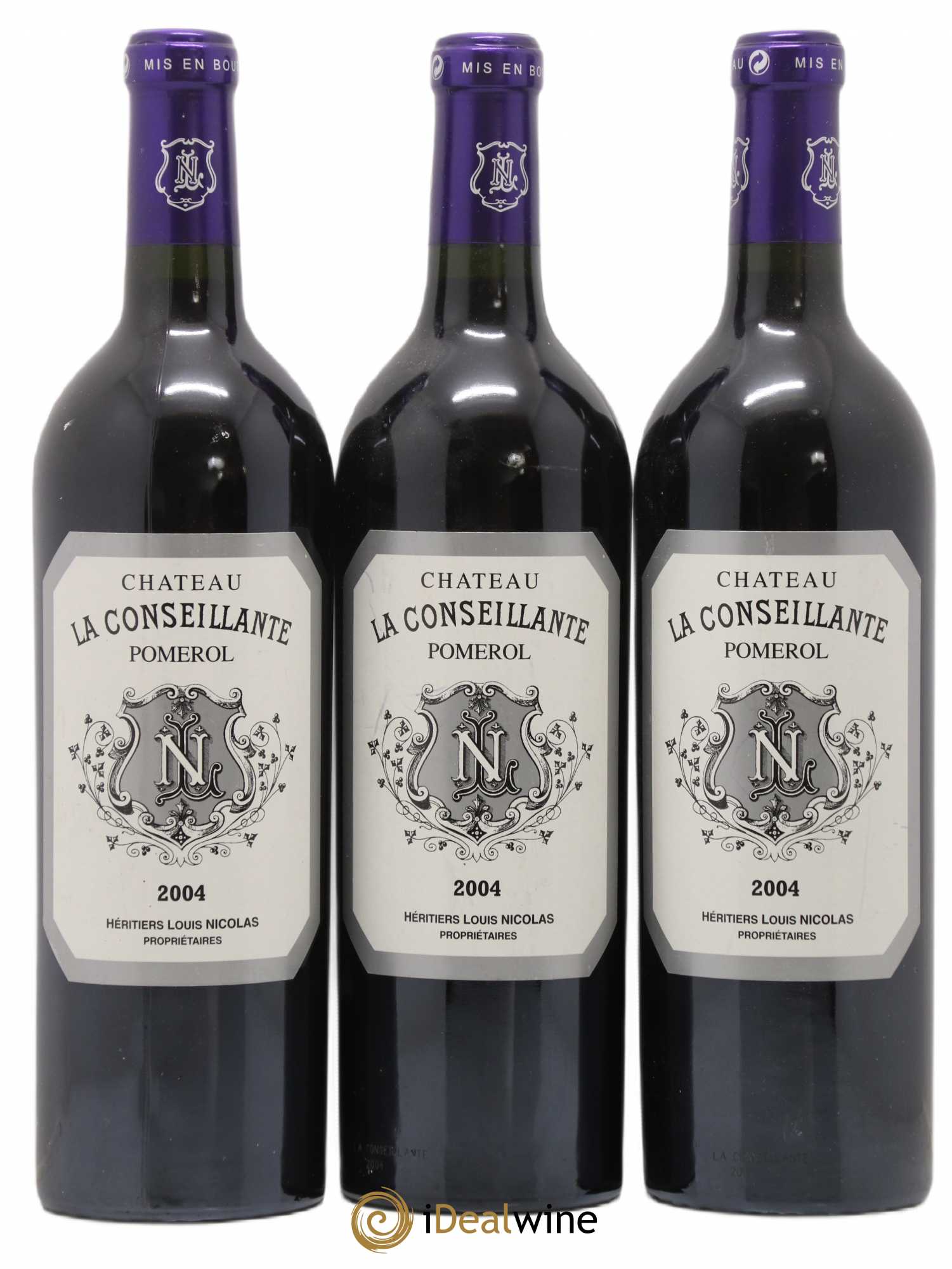 Château la Conseillante 2004 - Lot de 3 bouteilles - 0
