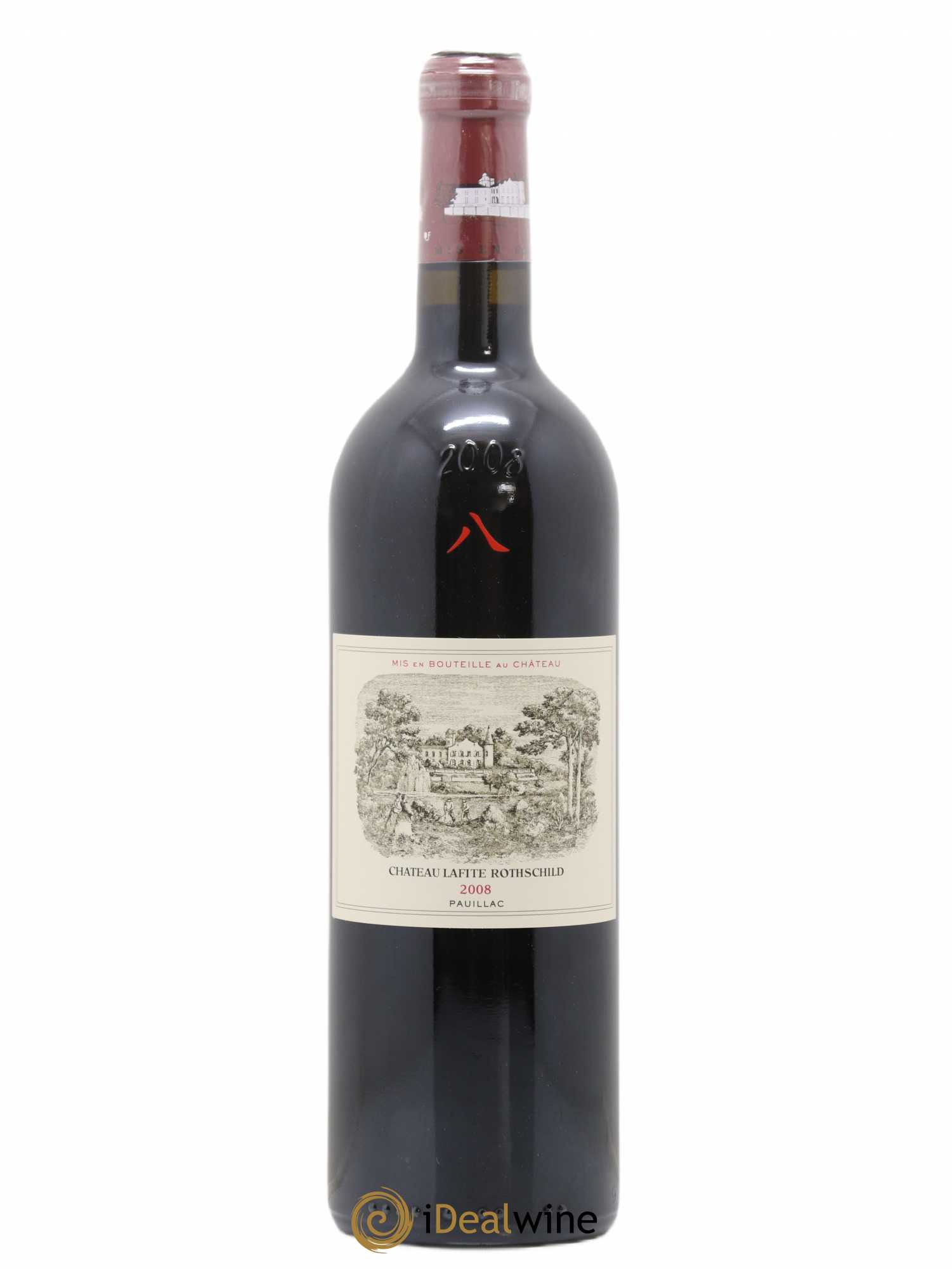 Château Lafite Rothschild 1er Grand Cru Classé 2008 - Lot de 1 bouteille - 0