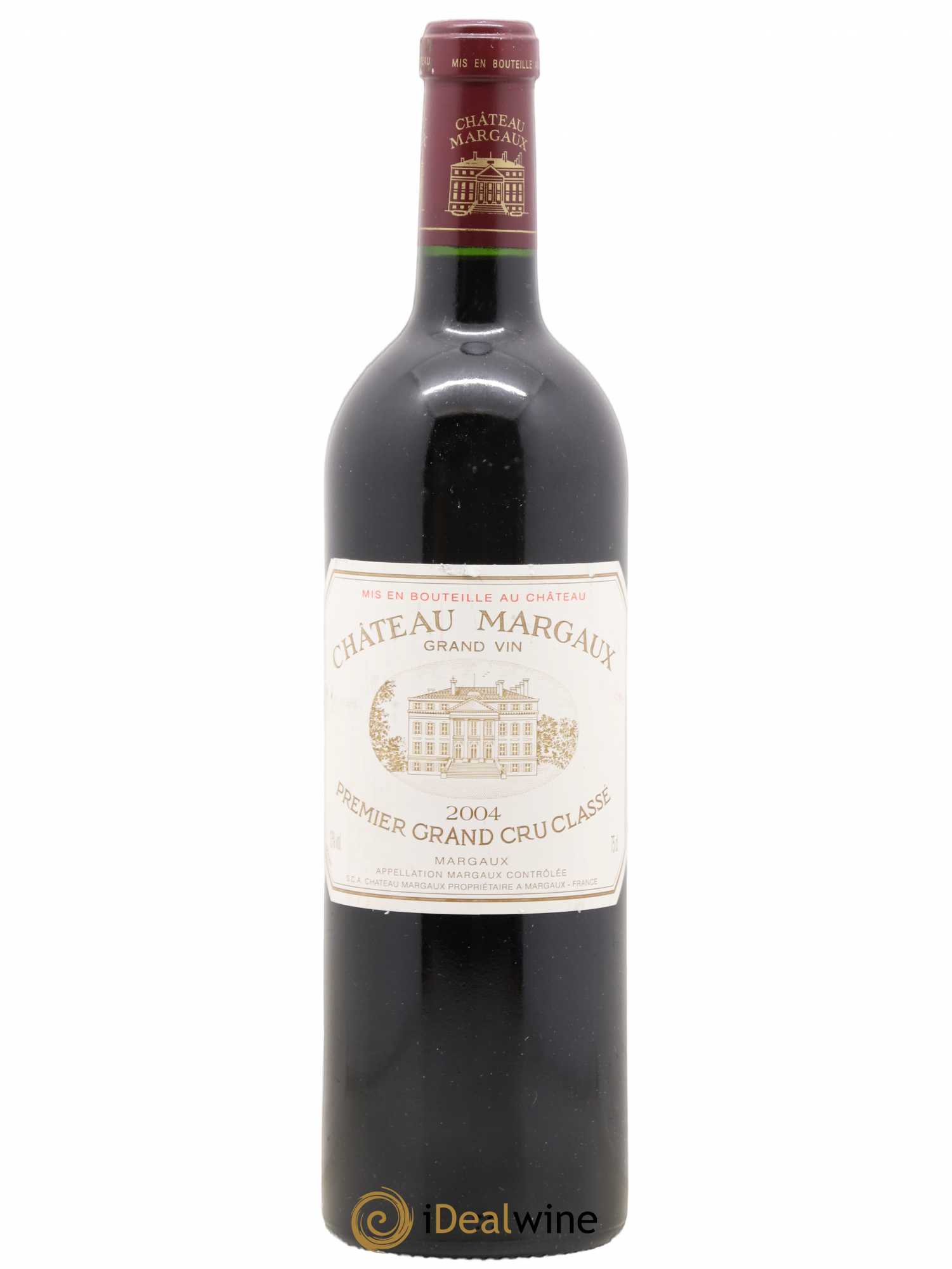 Château Margaux 1er Grand Cru Classé 2004 - Lot de 1 bouteille - 0
