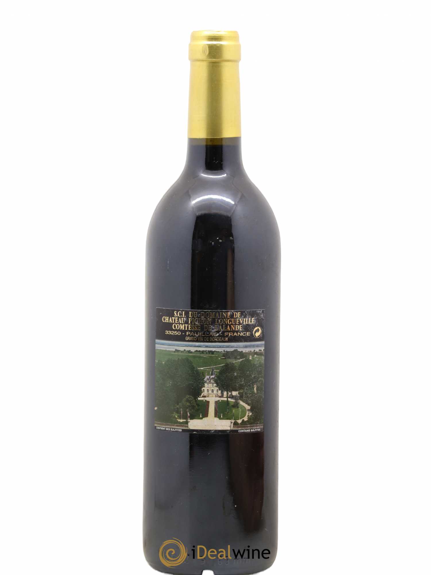 Château Pichon Longueville Comtesse de Lalande 2ème Grand Cru Classé 2003 - Lot de 1 bouteille - 1