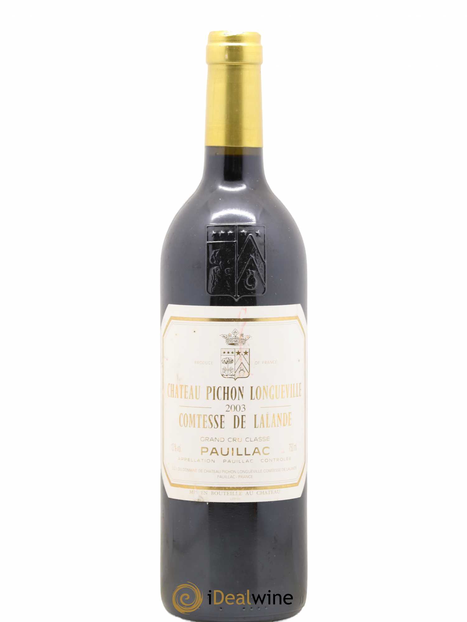 Château Pichon Longueville Comtesse de Lalande 2ème Grand Cru Classé 2003 - Lot de 1 bouteille - 0