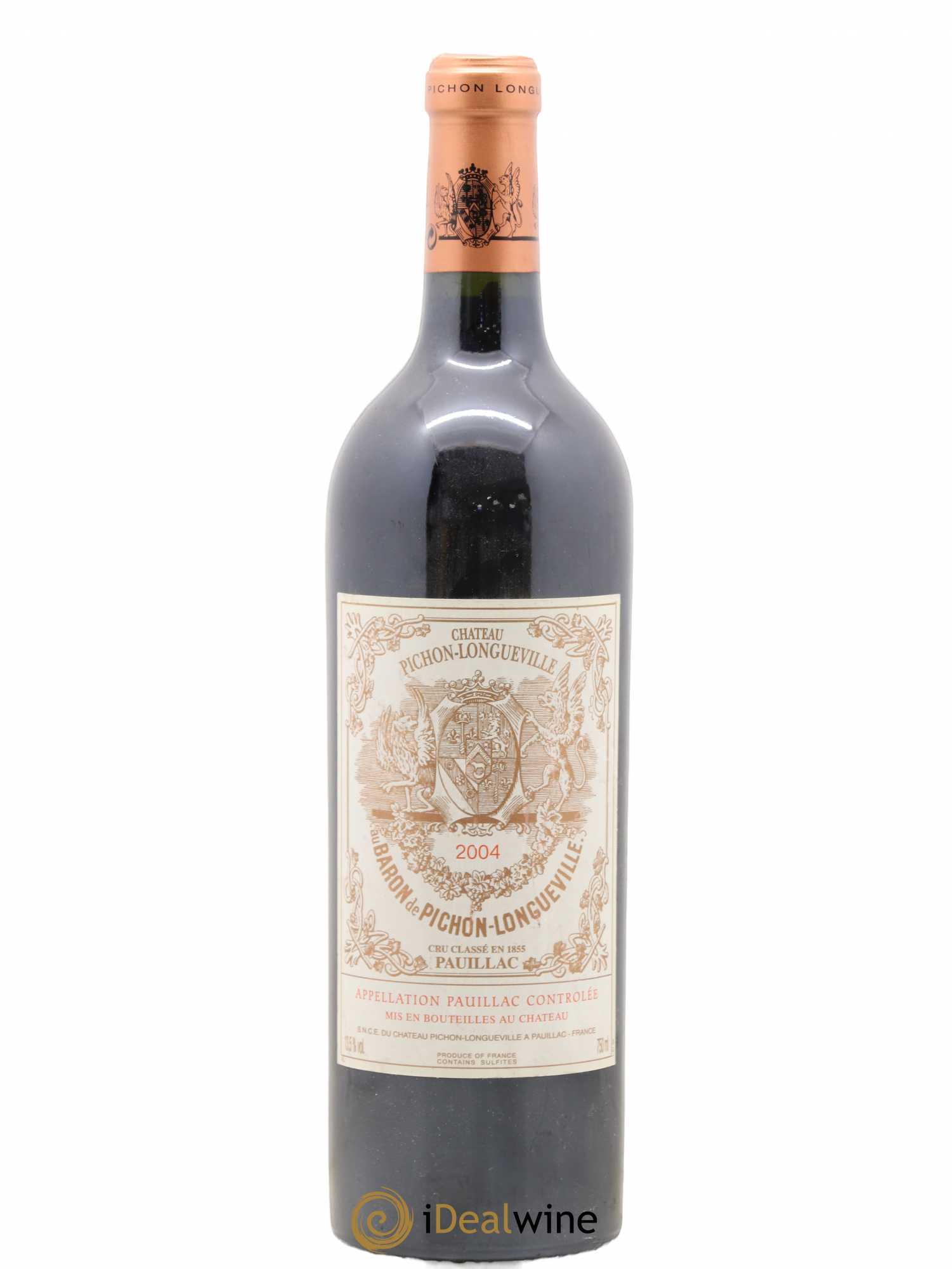 Pichon Longueville Baron 2ème Grand Cru Classé 2004 - Lot de 1 bouteille - 0