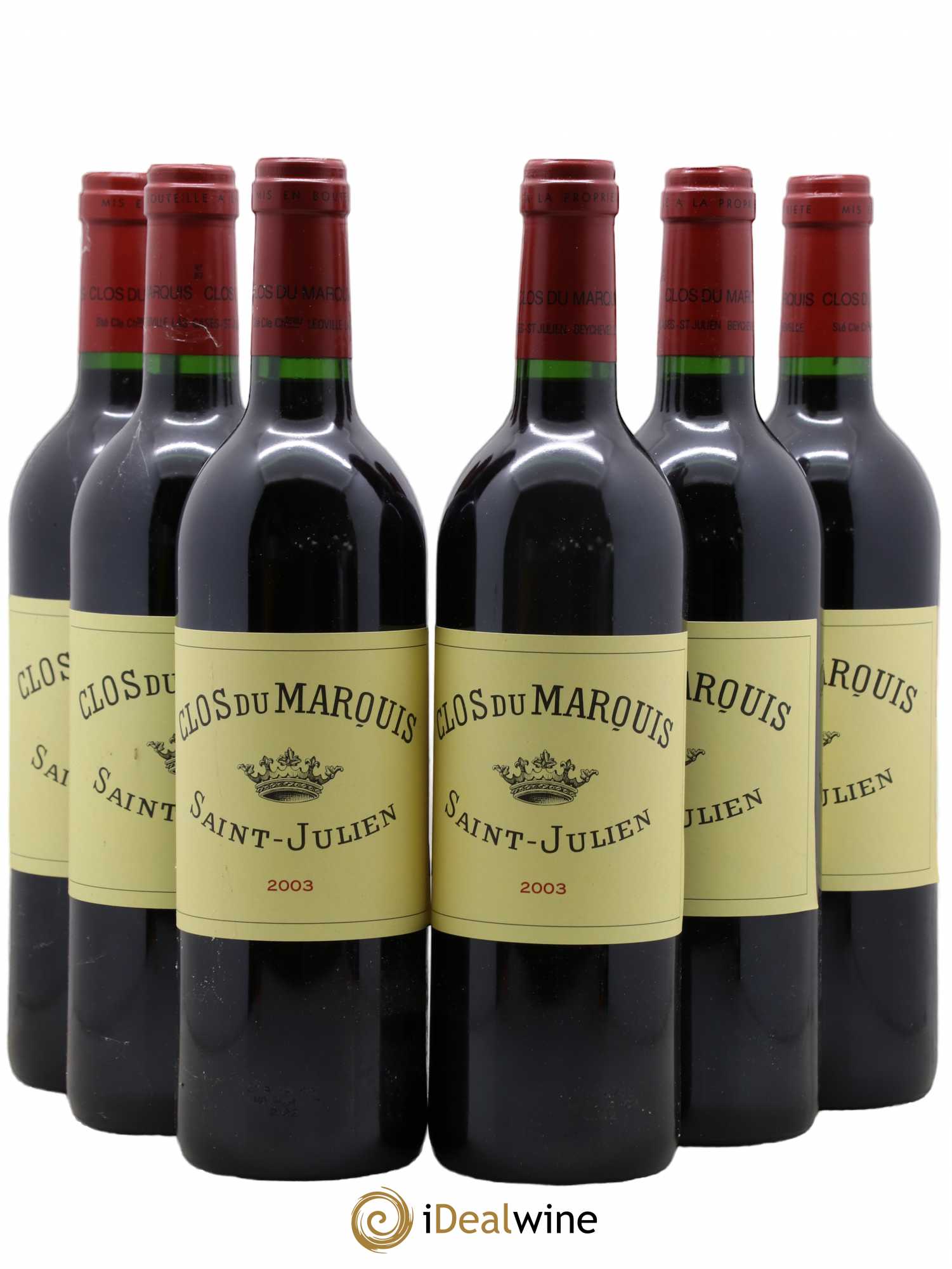 Clos du Marquis 2003 - Lot de 6 bouteilles - 0
