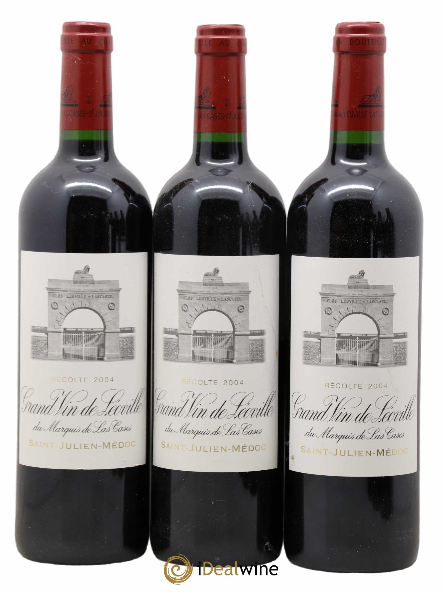 Château Léoville Las Cases 2ème Grand Cru Classé 2004 - Lot de 6 bouteilles - 1