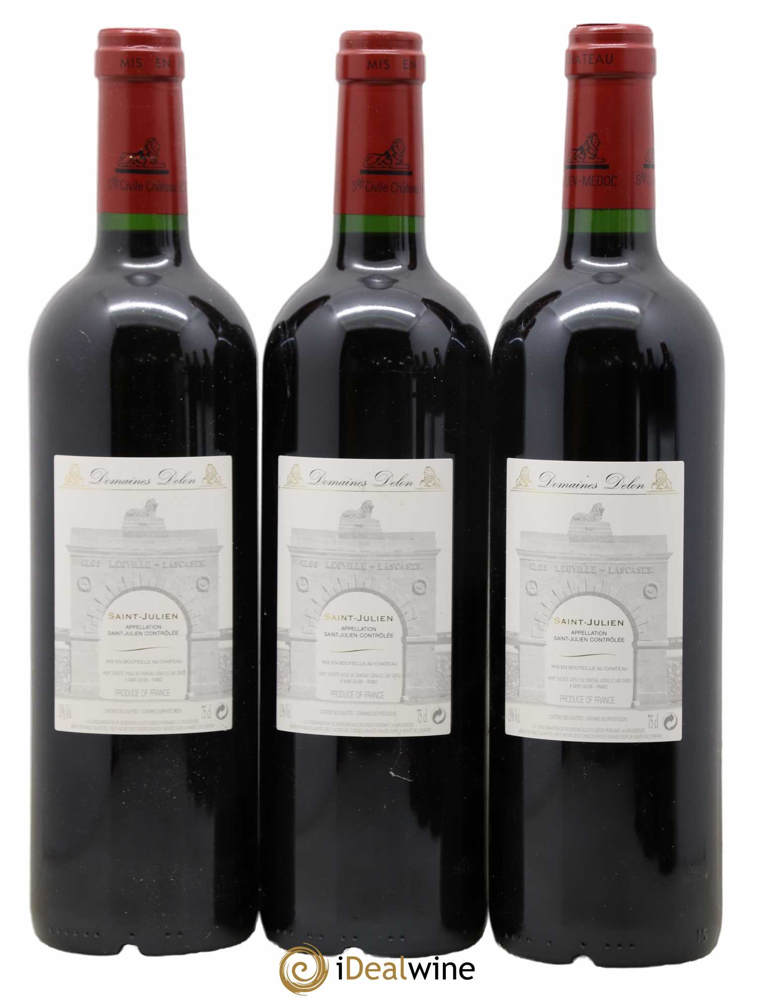 Château Léoville Las Cases 2ème Grand Cru Classé 2004 - Lot de 6 bouteilles - 2