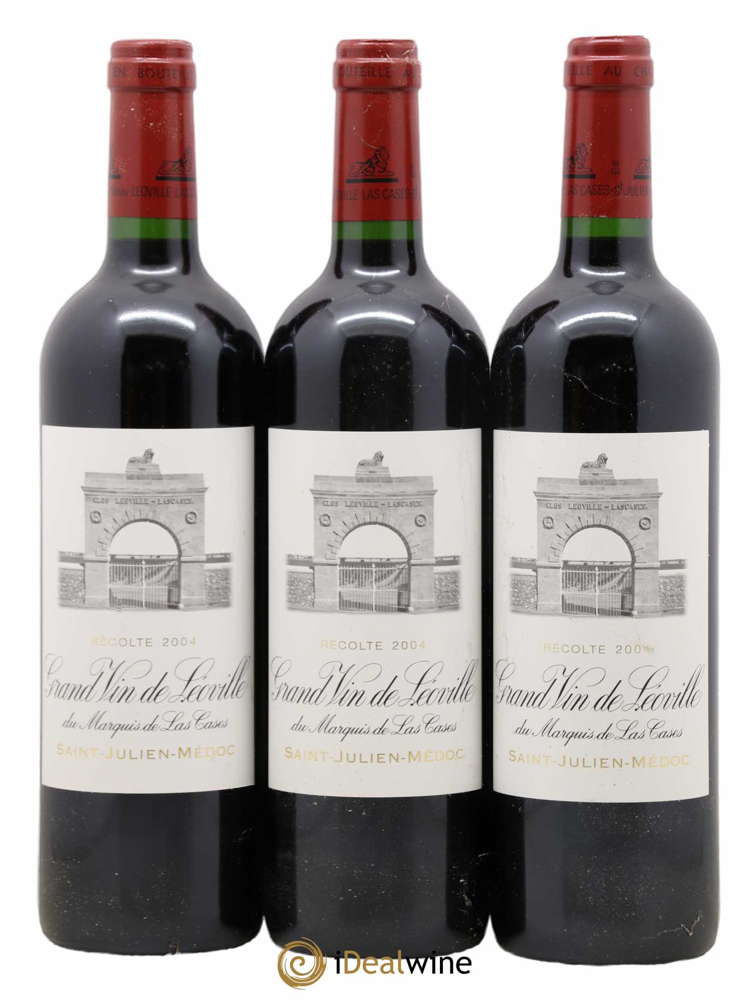 Château Léoville Las Cases 2ème Grand Cru Classé 2004 - Lot de 6 bouteilles - 3