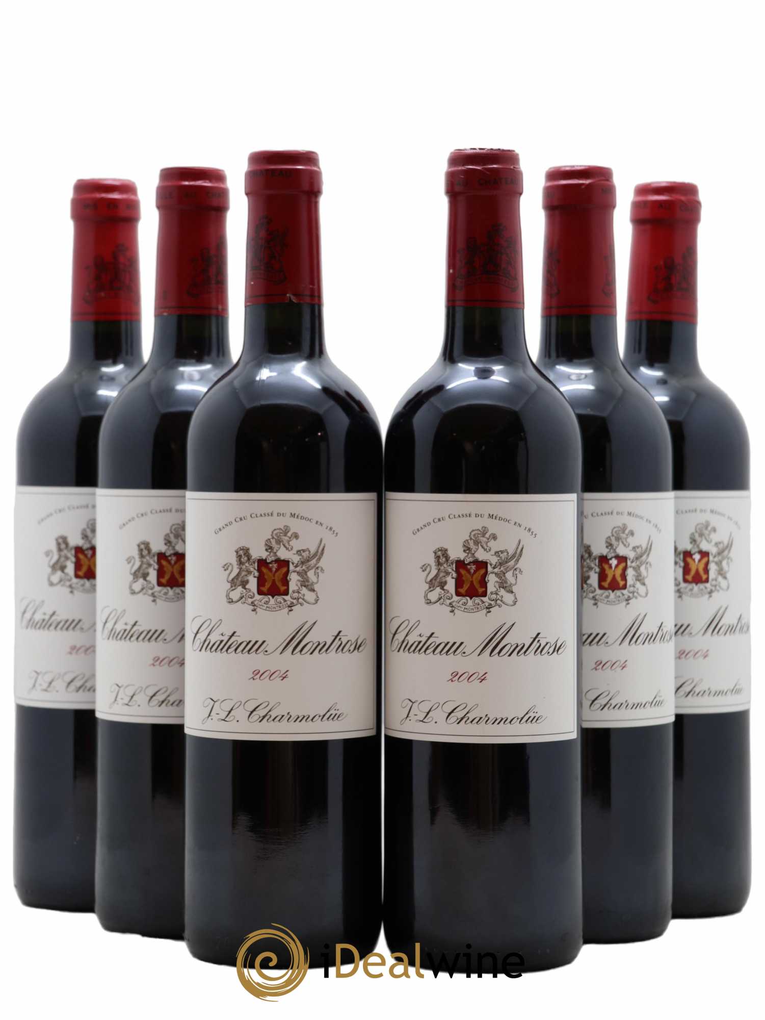 Château Montrose 2ème Grand Cru Classé 2004 - Lot de 6 bouteilles - 0