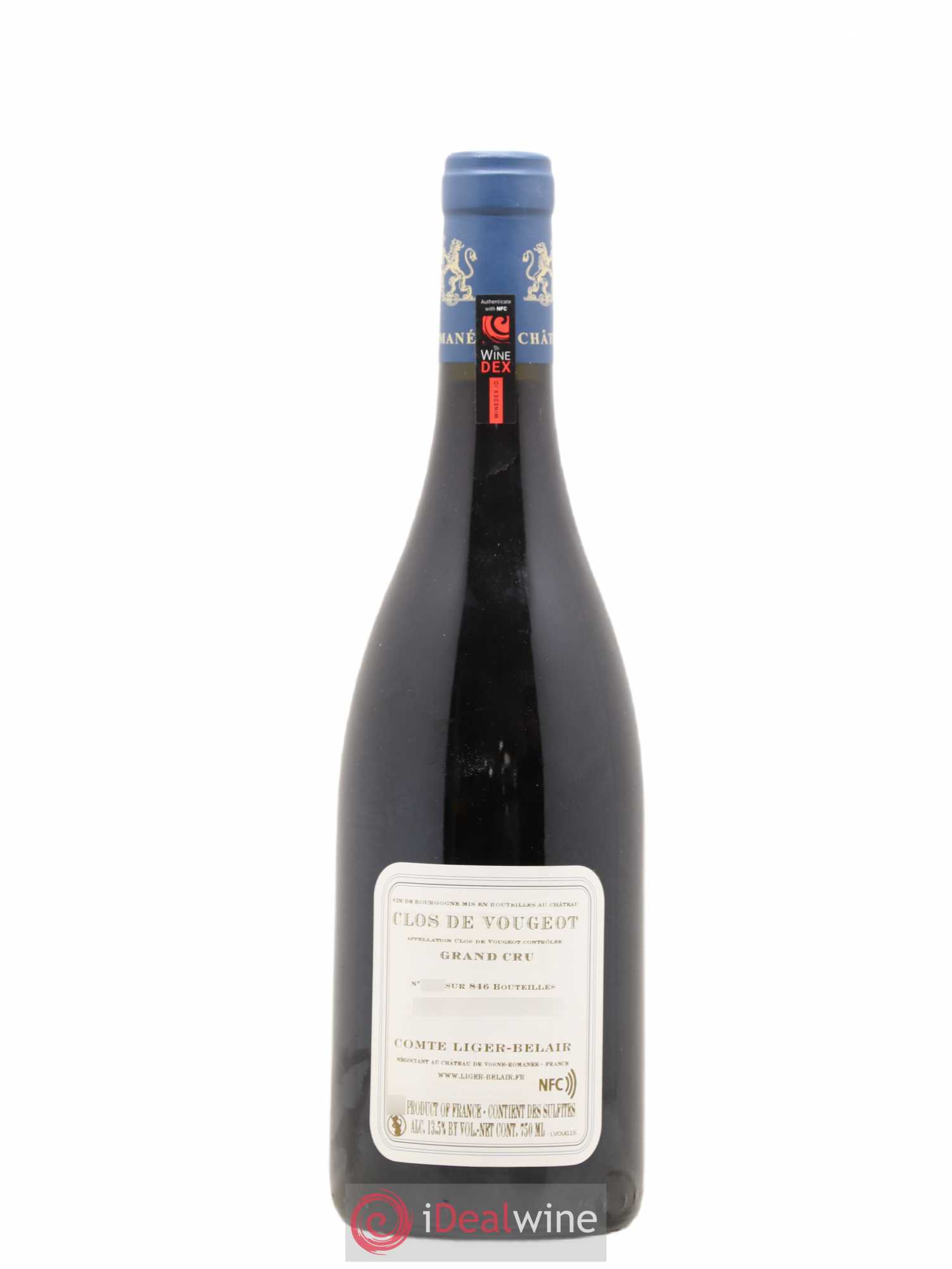 Clos de Vougeot Grand Cru Comte Liger-Belair (Domaine du) 2015 - Lotto di 1 bottiglia - 1