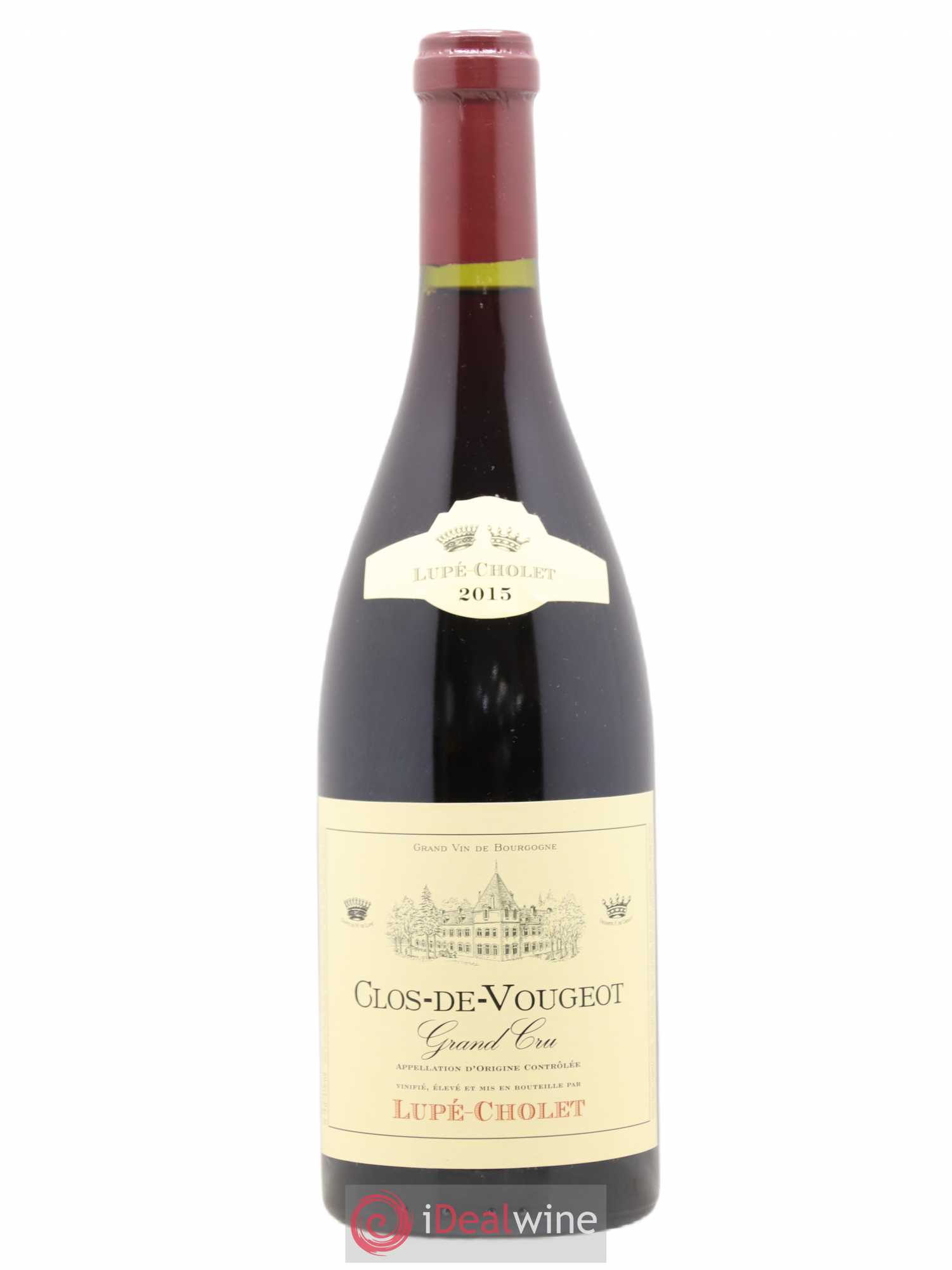 Clos de Vougeot Grand Cru Lupe Cholet 2015 - Lot de 1 bouteille - 0