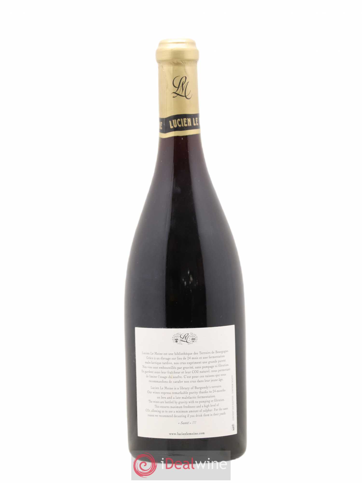 Clos de Vougeot Grand Cru Lucien Le Moine 2015 - Lot de 1 bouteille - 1