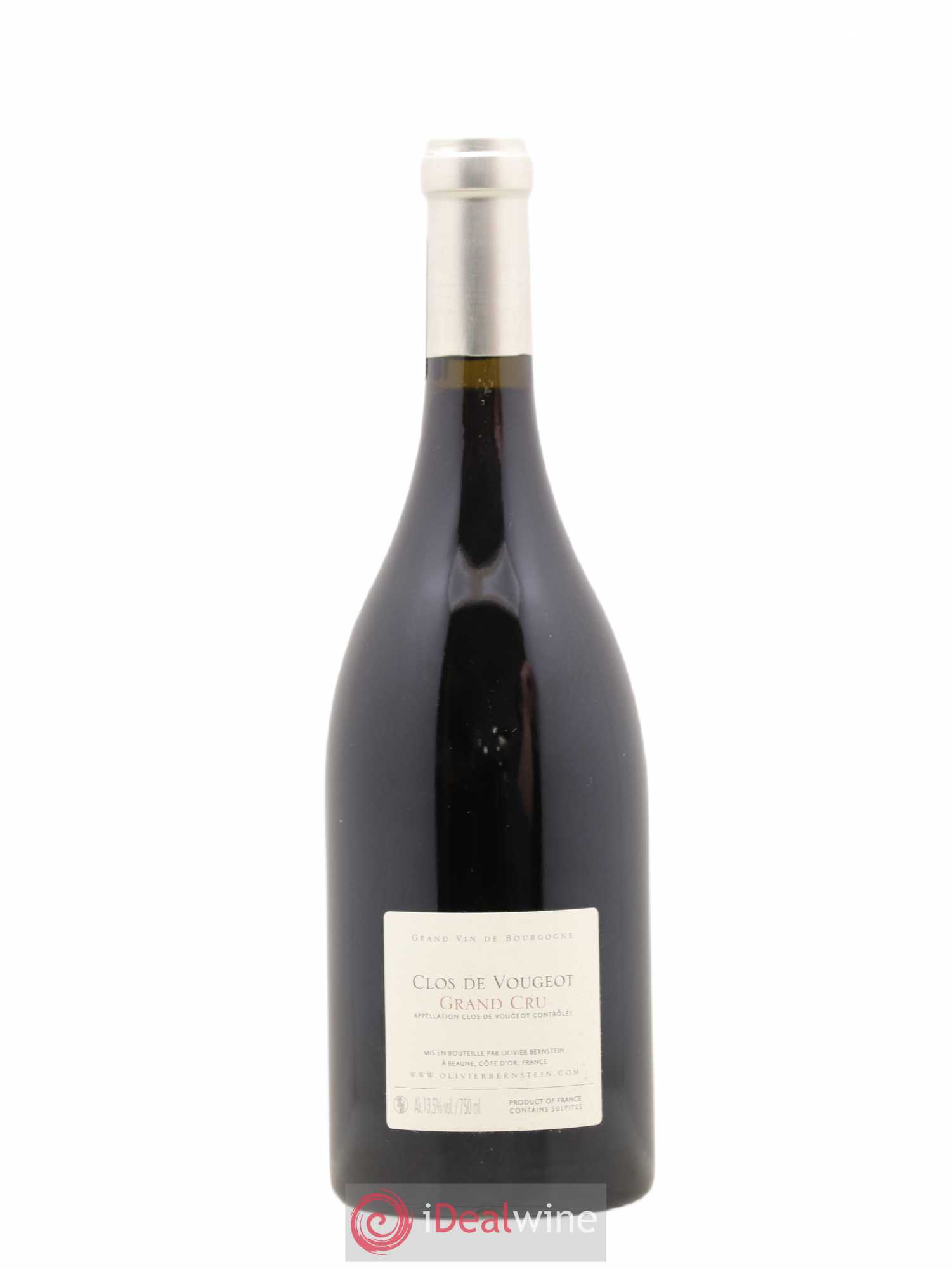 Clos de Vougeot Grand Cru Olivier Bernstein 2015 - Lot of 1 bottle - 1