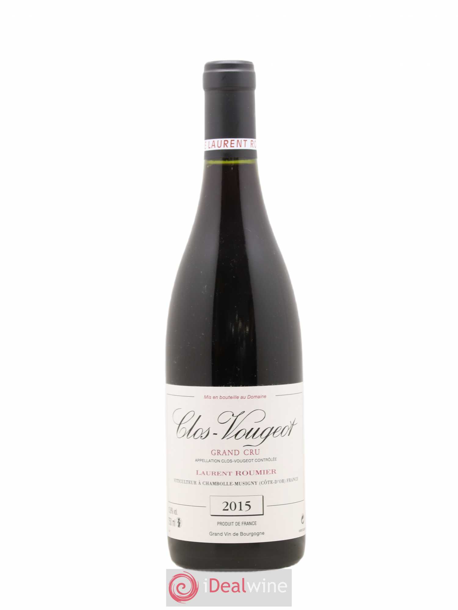 Clos de Vougeot Grand Cru Laurent Roumier 2015 - Lot de 1 bouteille - 0