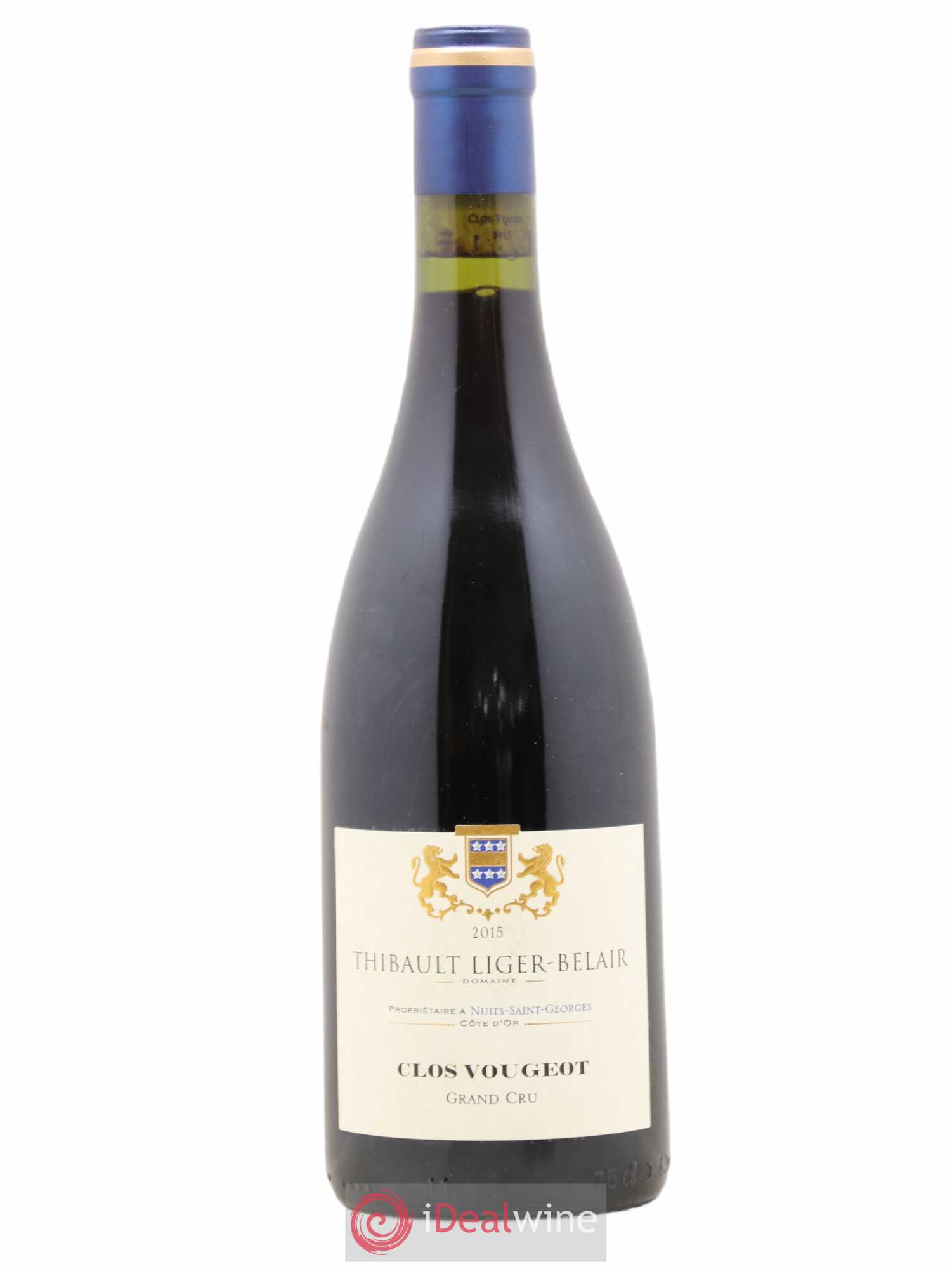 Clos de Vougeot Grand Cru Thibault Liger-Belair 2015 - Lot de 1 bouteille - 0