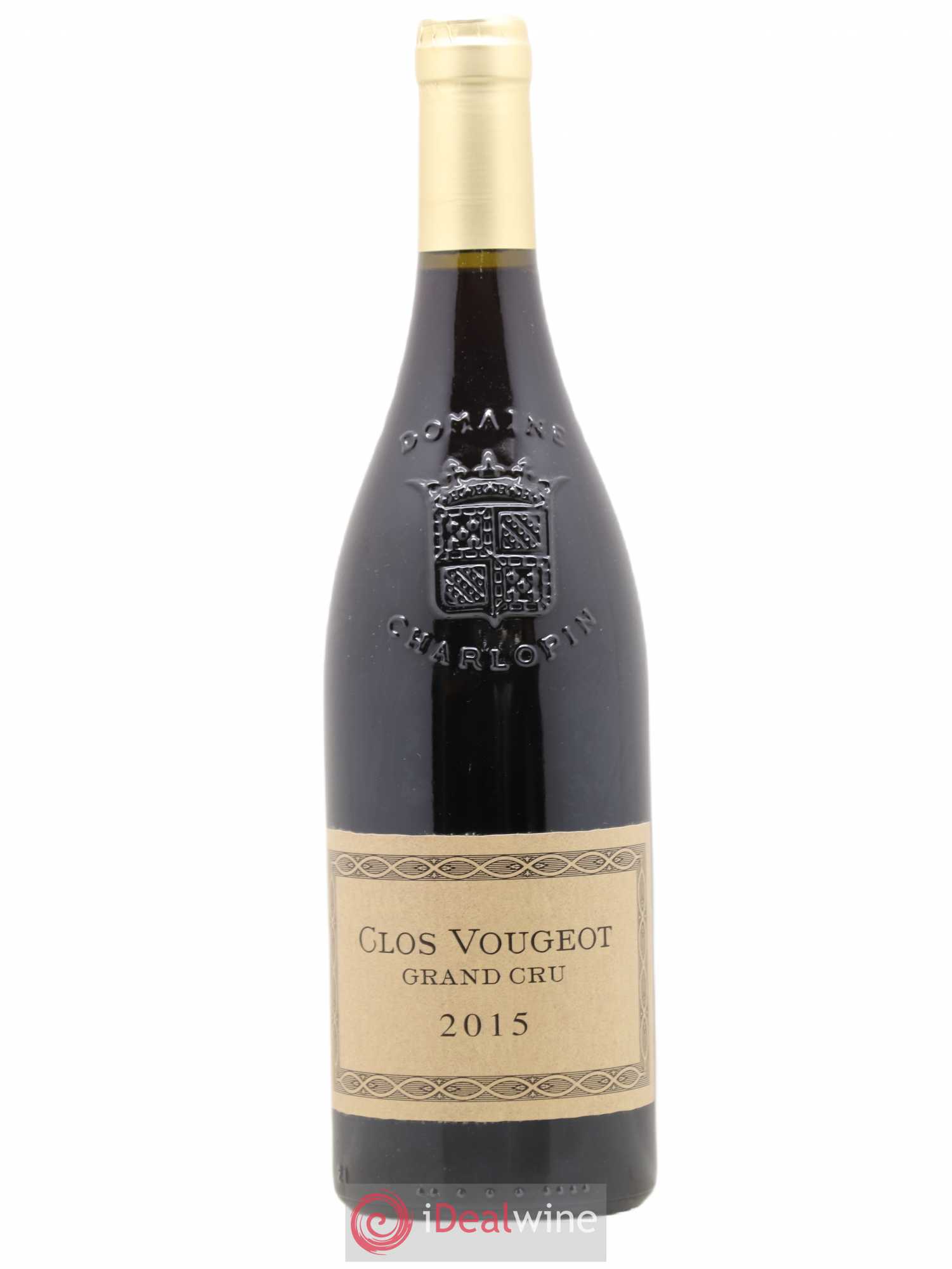 Clos de Vougeot Grand Cru Phillippe Charlopin 2015 - Lot de 1 bouteille - 0