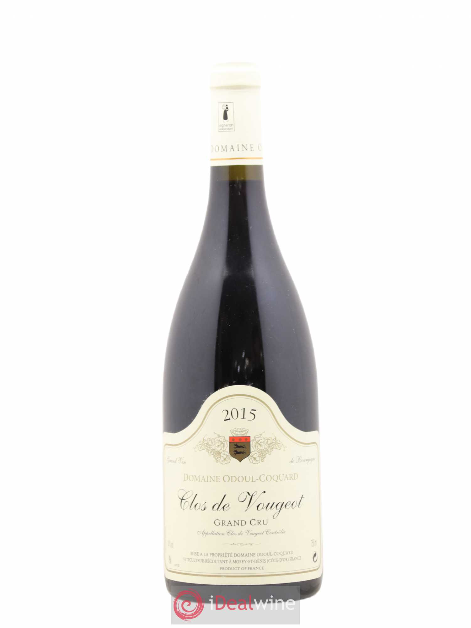 Clos de Vougeot Grand Cru 2015 - Posten von 1 Flasche - 0
