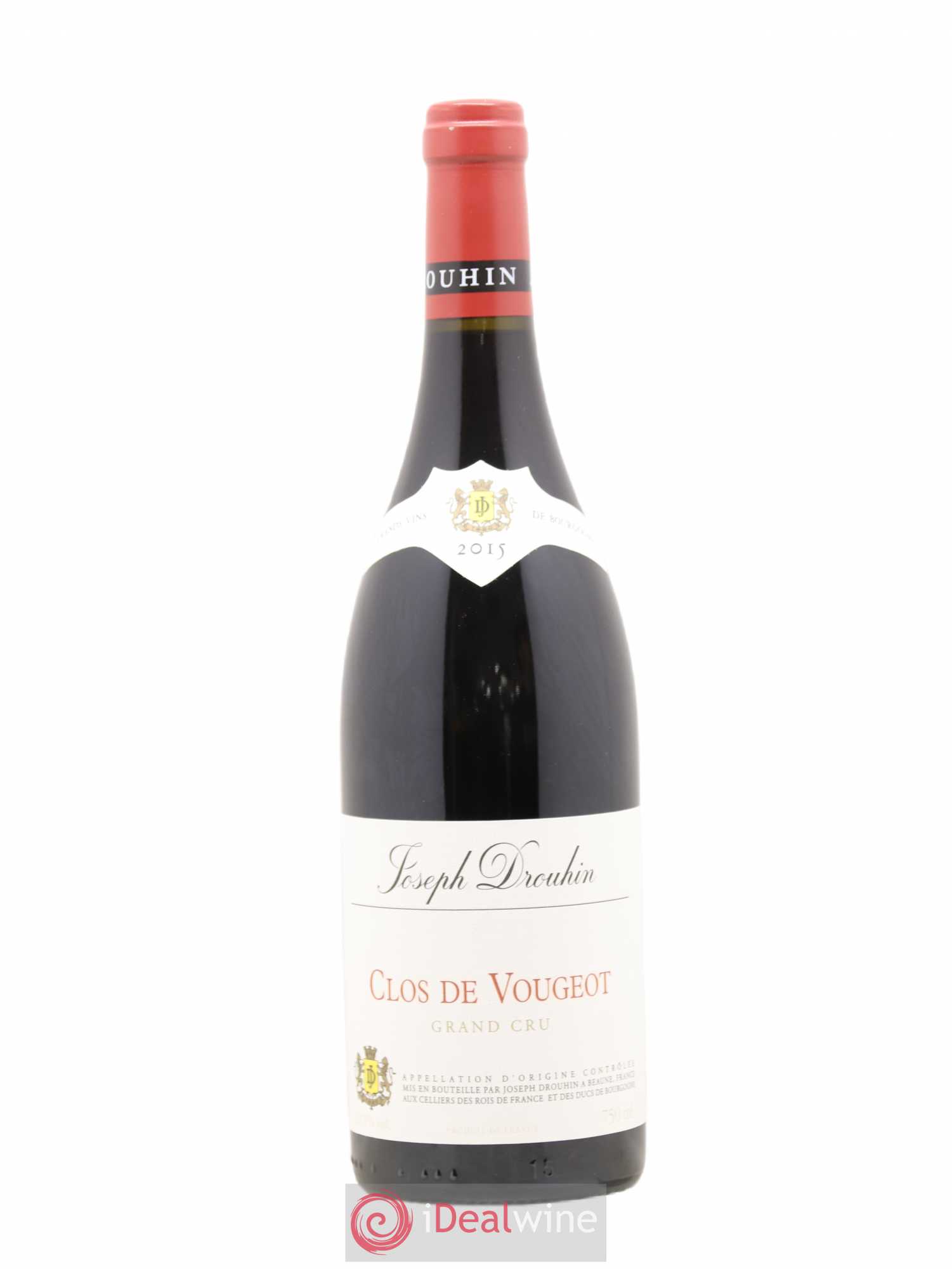 Clos de Vougeot Grand Cru Joseph Drouhin 2015 - Lot de 1 bouteille - 0