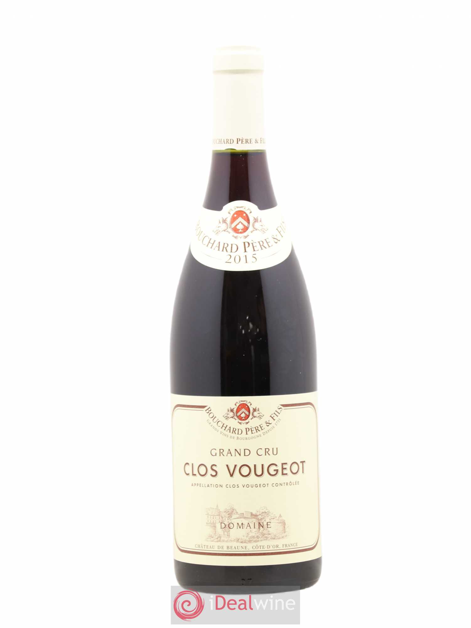 Clos de Vougeot Grand Cru Bouchard Père & Fils 2015 - Lot de 1 bouteille - 0
