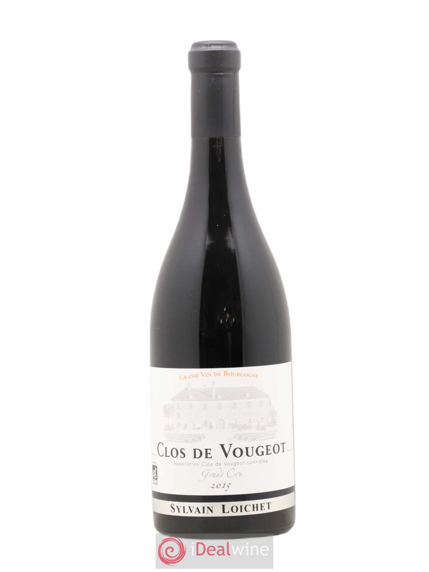 Clos de Vougeot Grand Cru Sylvain Loichet 2015 - Lot de 1 bouteille - 0