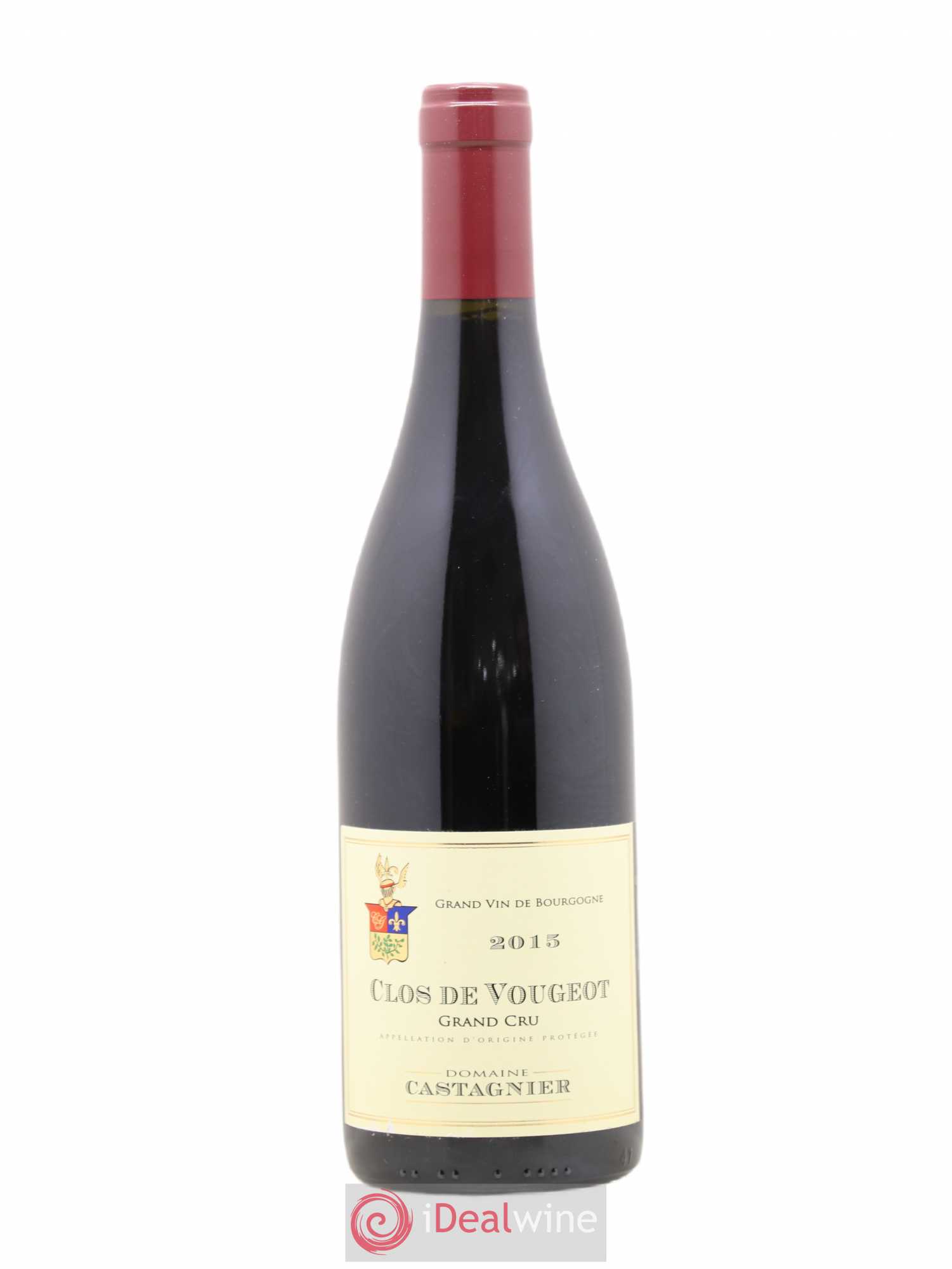 Clos de Vougeot Grand Cru Castagnier (Domaine) 2015 - Lot de 1 bouteille - 0