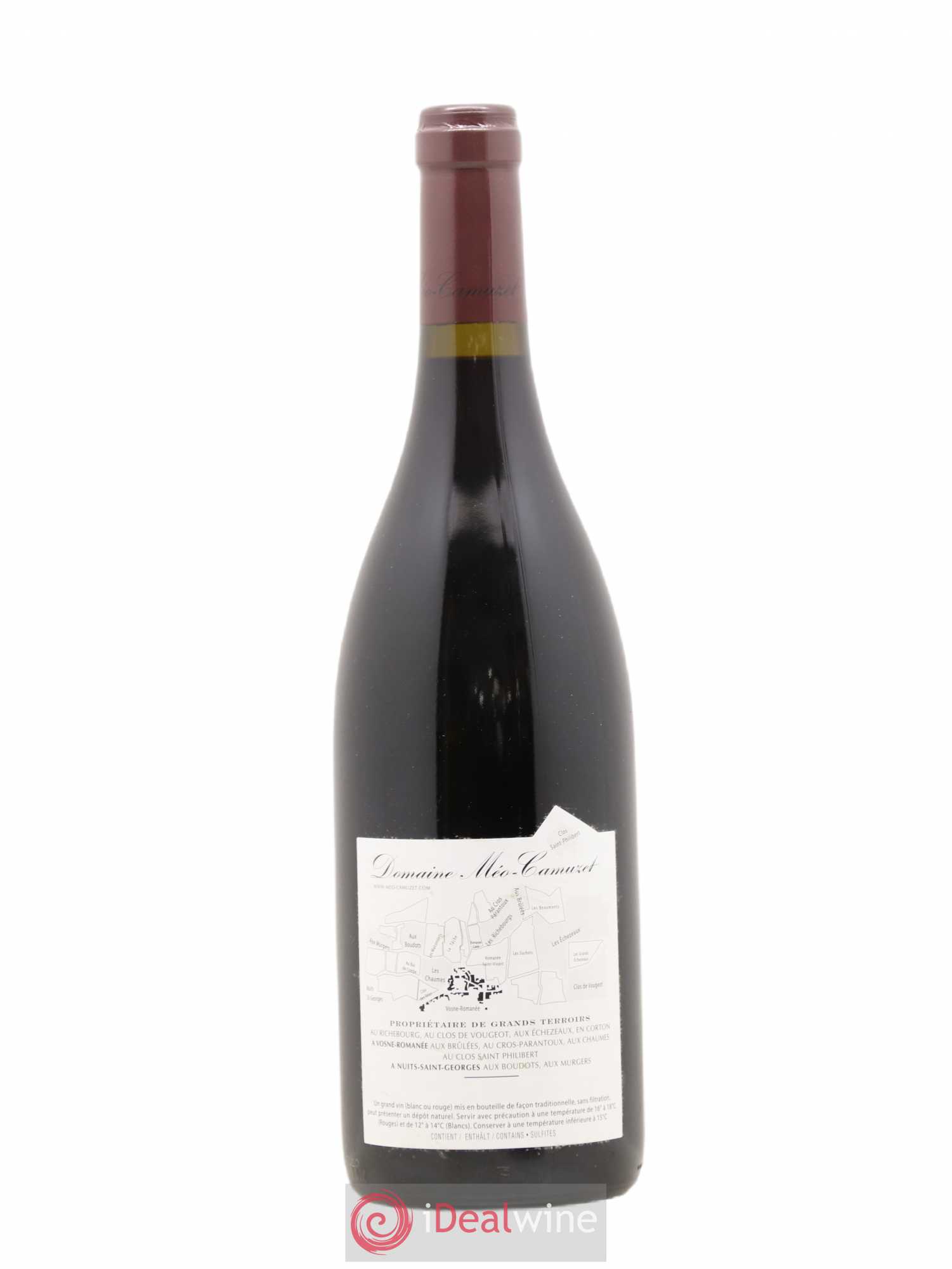 Clos de Vougeot Grand Cru Méo-Camuzet (Domaine) 2015 - Lot de 1 bouteille - 1