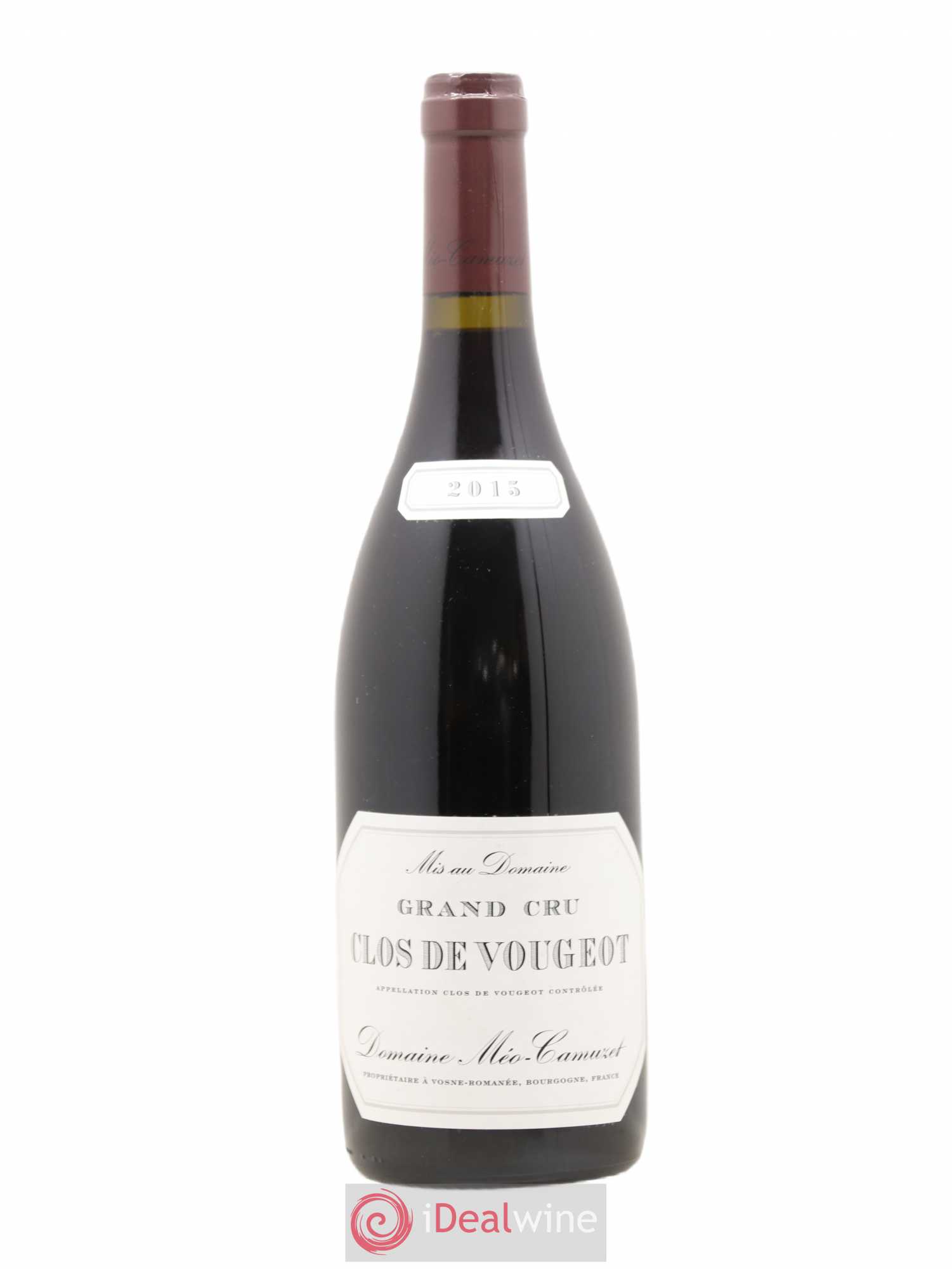 Clos de Vougeot Grand Cru Méo-Camuzet (Domaine) 2015 - Lot de 1 bouteille - 0