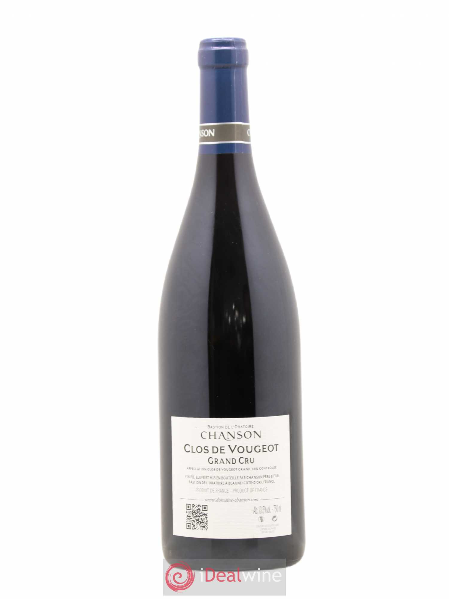 Clos de Vougeot Grand Cru Chanson 2015 - Lot de 1 bouteille - 1