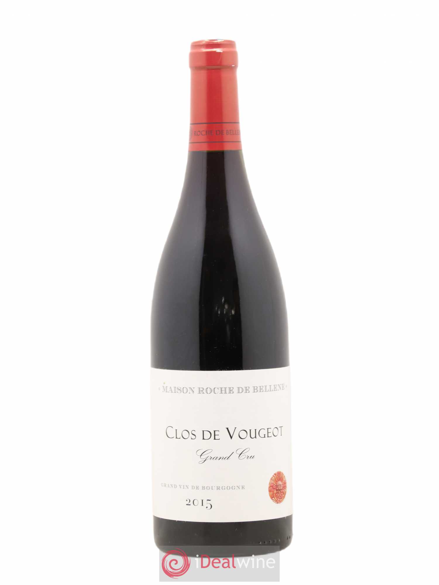 Clos de Vougeot Grand Cru Roche de Bellene 2015 - Lot de 1 bouteille - 0