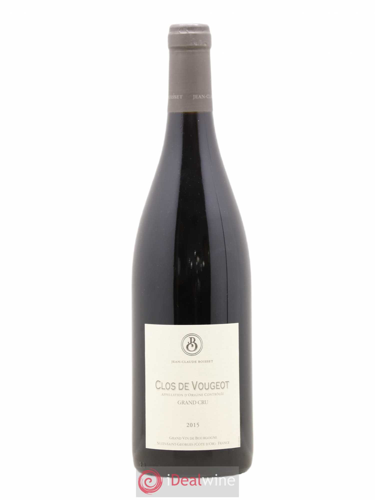 Clos de Vougeot Grand Cru Boisset 2015 - Lot de 1 bouteille - 0