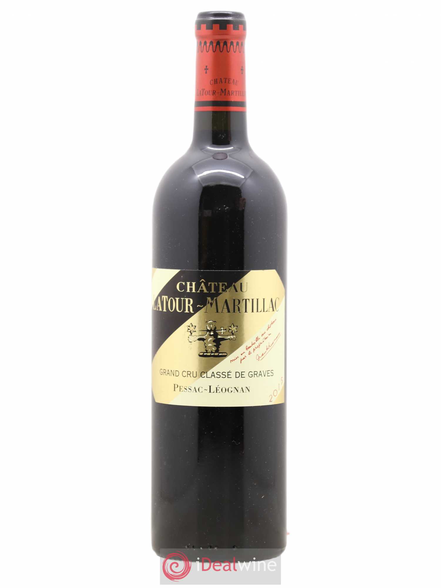 Château Latour-Martillac Cru Classé de Graves 2015 - Lot de 1 bouteille - 0