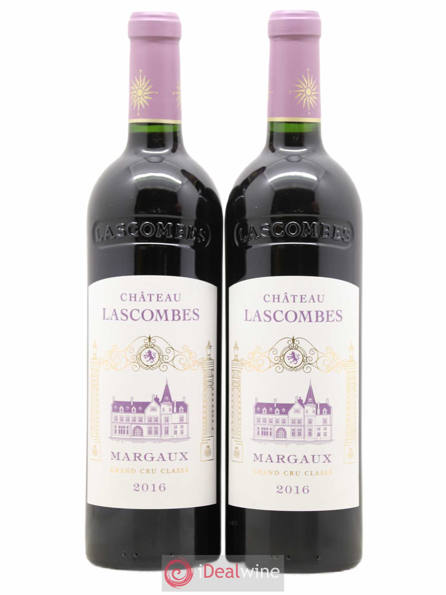 Château Lascombes 2ème Grand Cru Classé 2016 - Lot de 2 bouteilles - 0