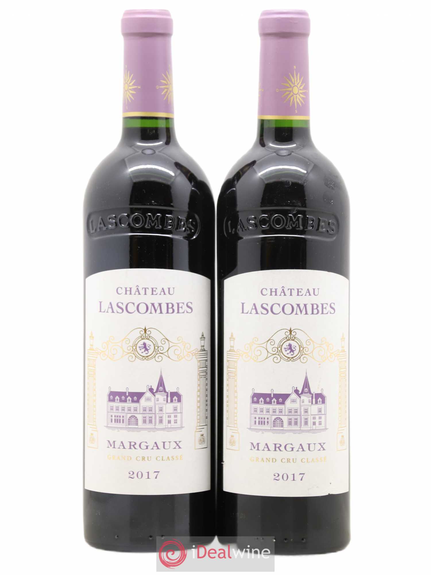 Château Lascombes 2ème Grand Cru Classé 2017 - Lot de 2 bouteilles - 0