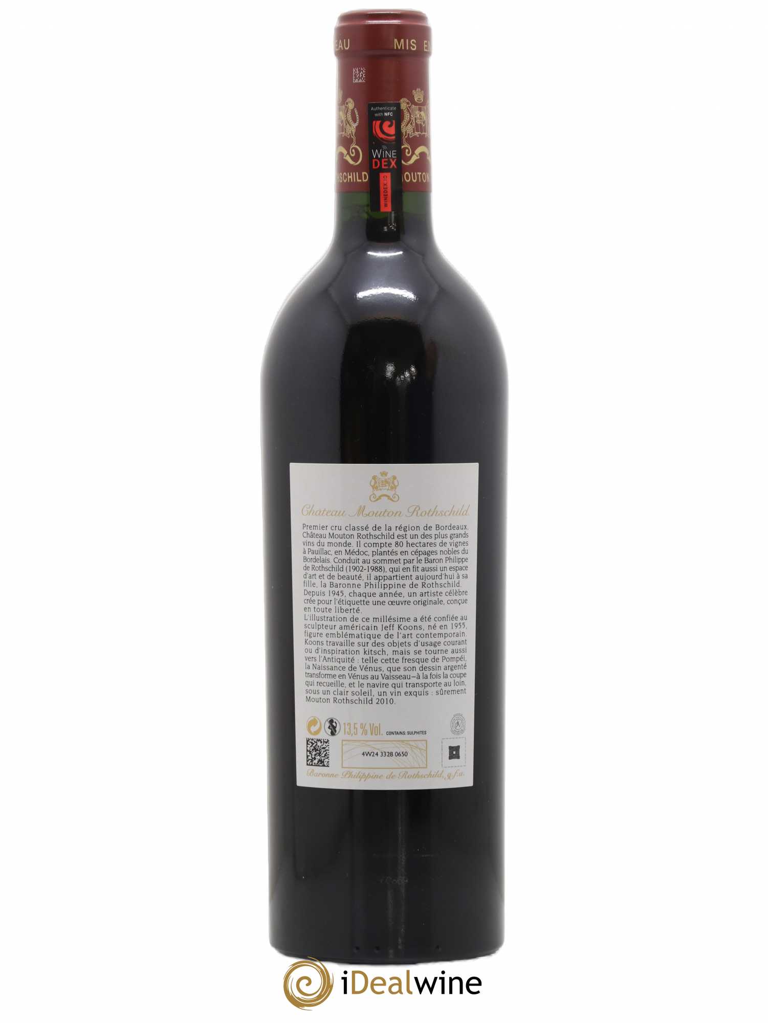 Château Mouton Rothschild 1er Grand Cru Classé 2010 - Lot of 1 bottle - 1