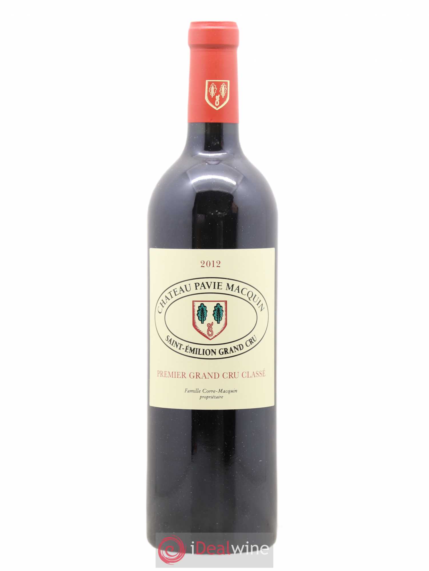 Château Pavie Macquin 1er Grand Cru Classé B 2012 - Lot de 1 bouteille - 0
