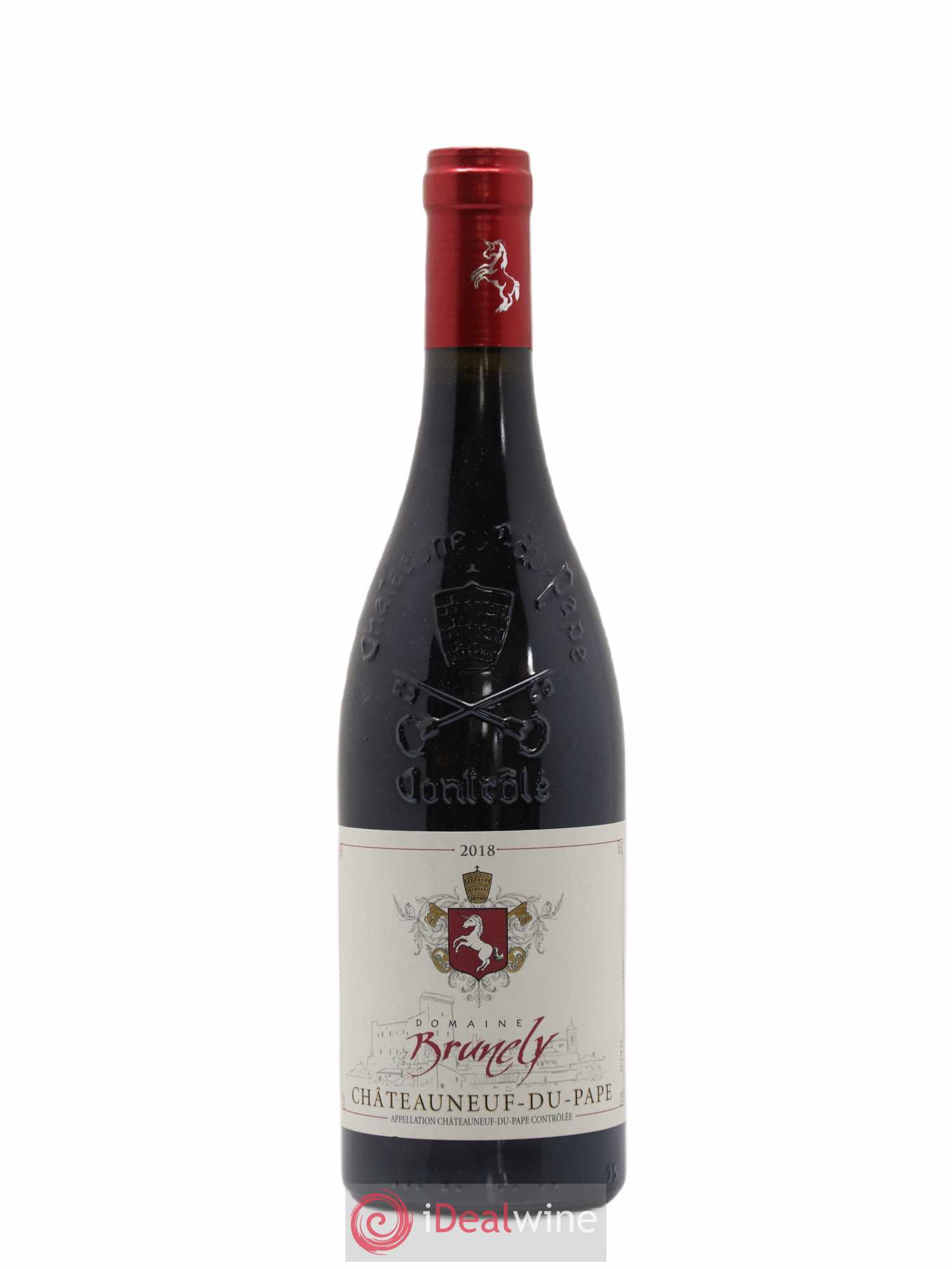 Châteauneuf-du-Pape Brunely 2018 - Lot de 1 bouteille - 0