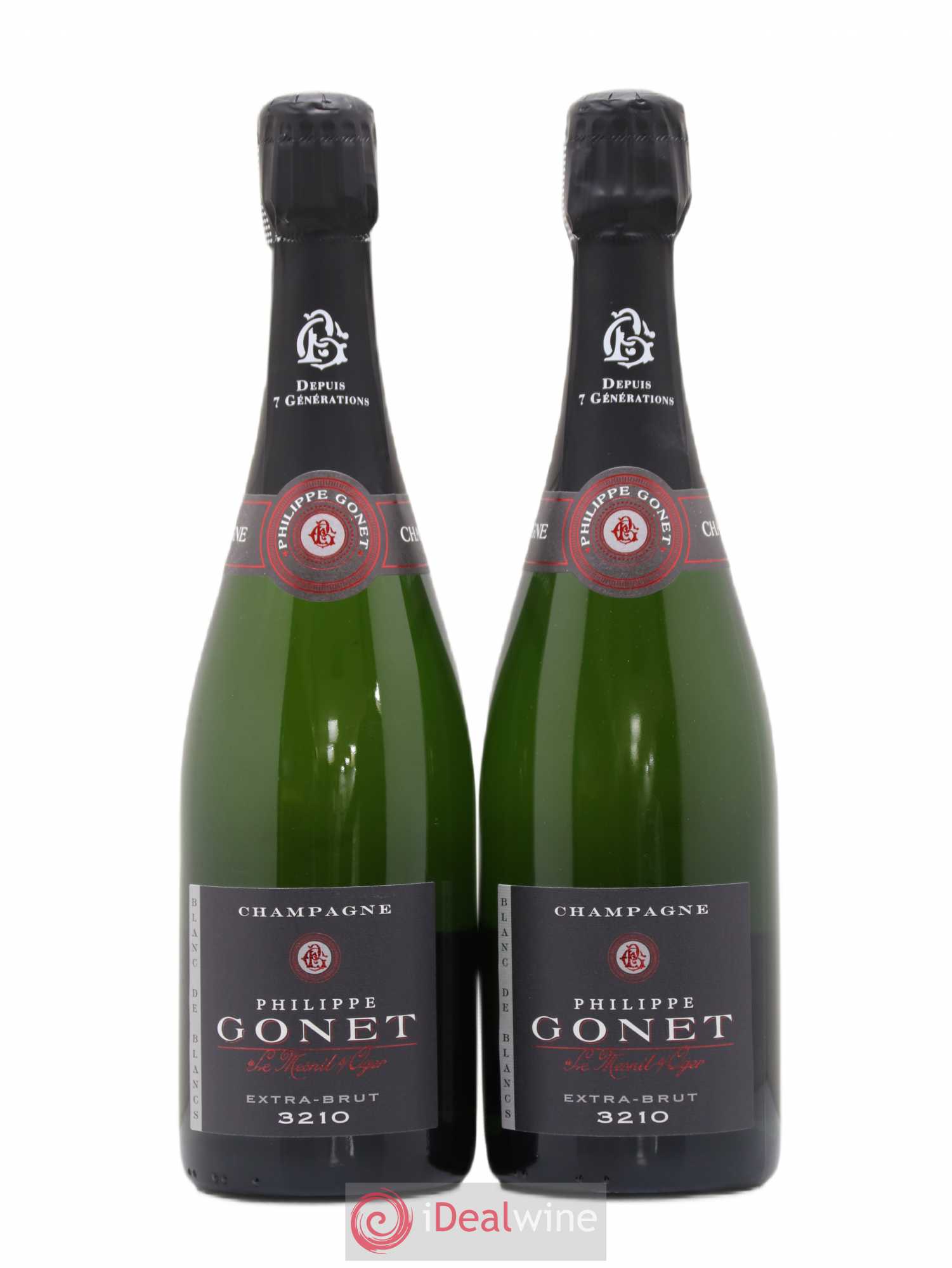 Champagne - Posten von 2 Flaschen - 0