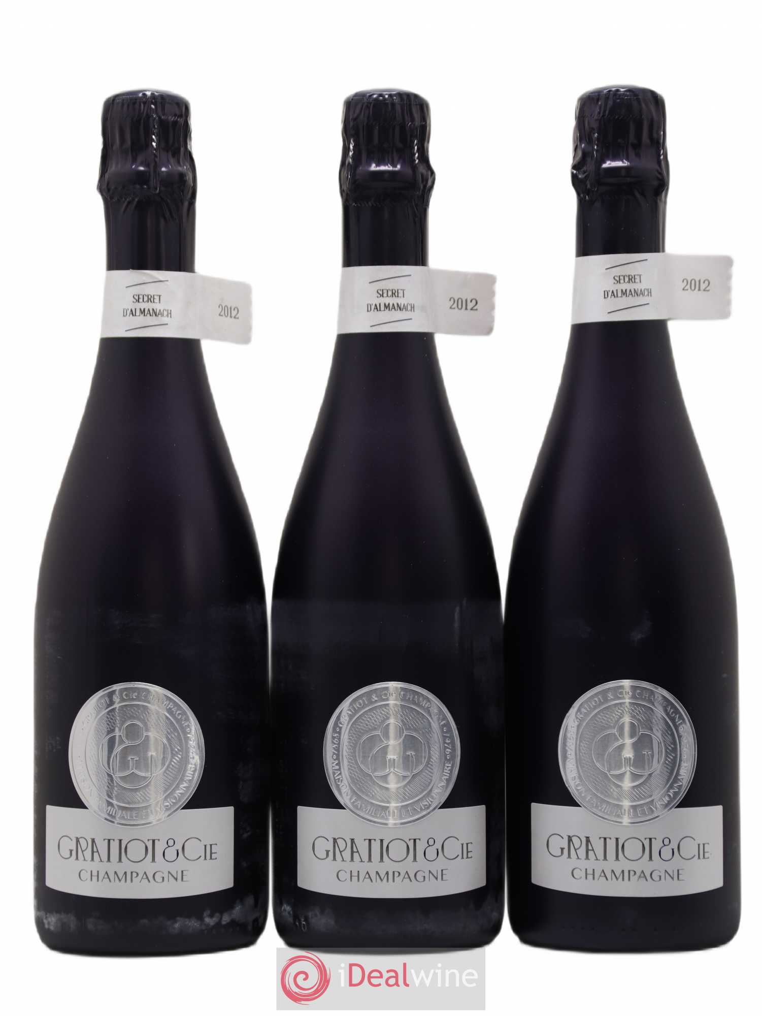 Champagne Champagne Secret d'Almanach Gratlot & Cie 2012 - Posten von 6 Flaschen - 2