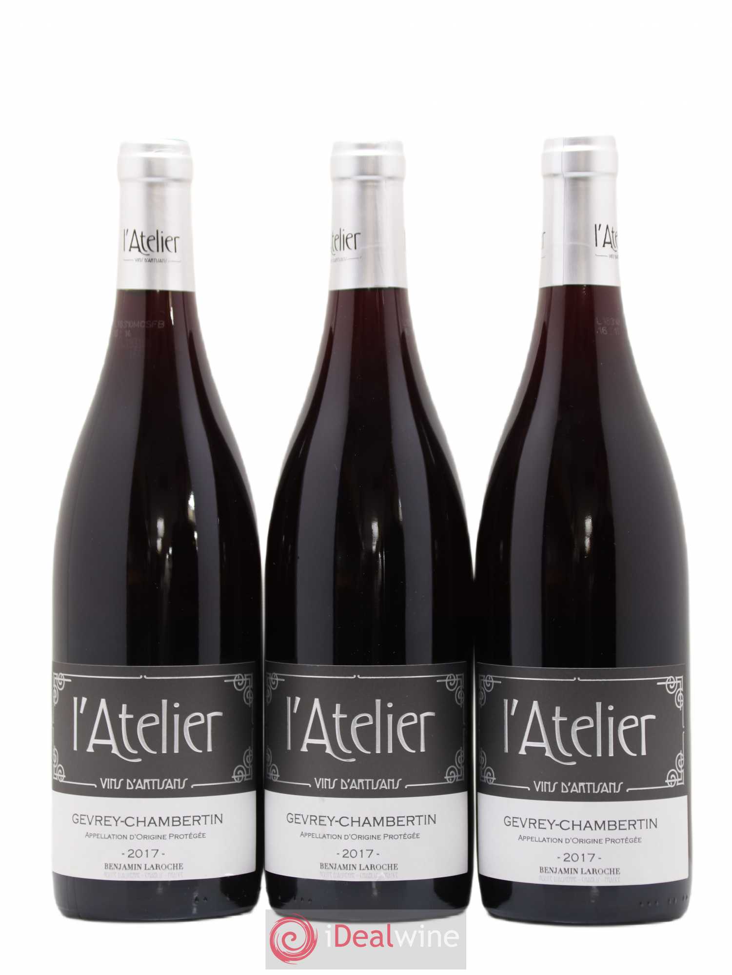 Gevrey-Chambertin L'Atelier La Manufacture 2017 - Posten von 6 Flaschen - 2