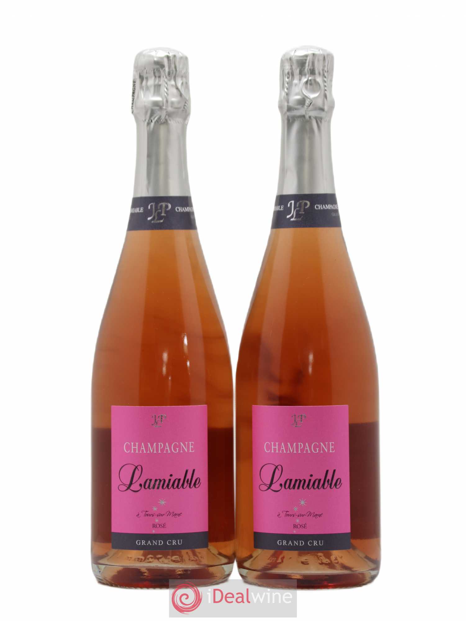 Champagne - Grand Cru O. Lamiable - Posten von 2 Flaschen - 0
