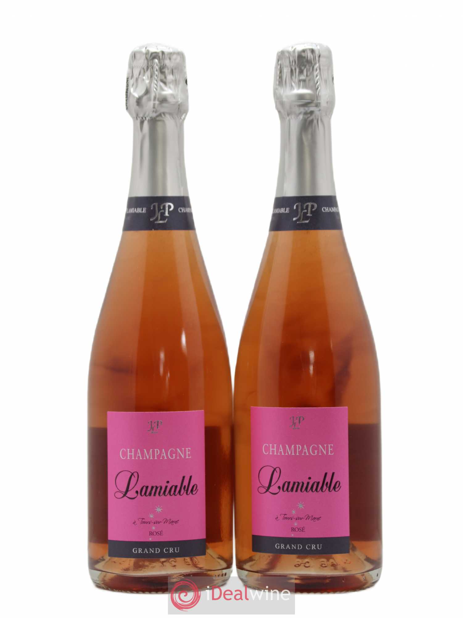 Champagne - Grand Cru O. Lamiable - Posten von 2 Flaschen - 0