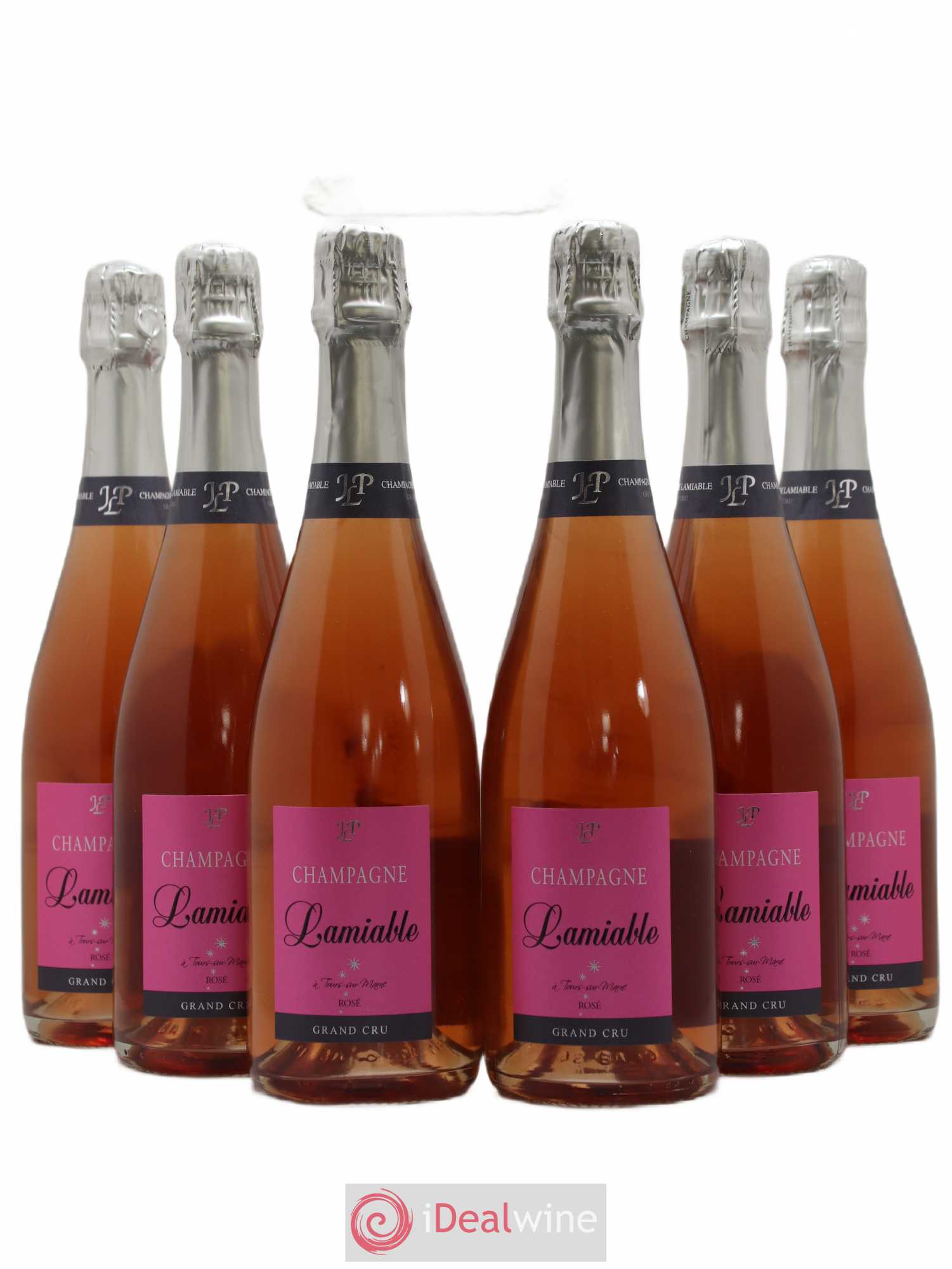 Champagne - Grand Cru O. Lamiable - Posten von 6 Flaschen - 0